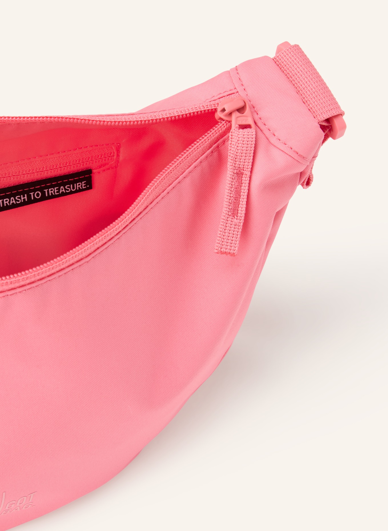 GOT BAG Torba na ramię MOON SMALL: MOCNORÓŻOWY