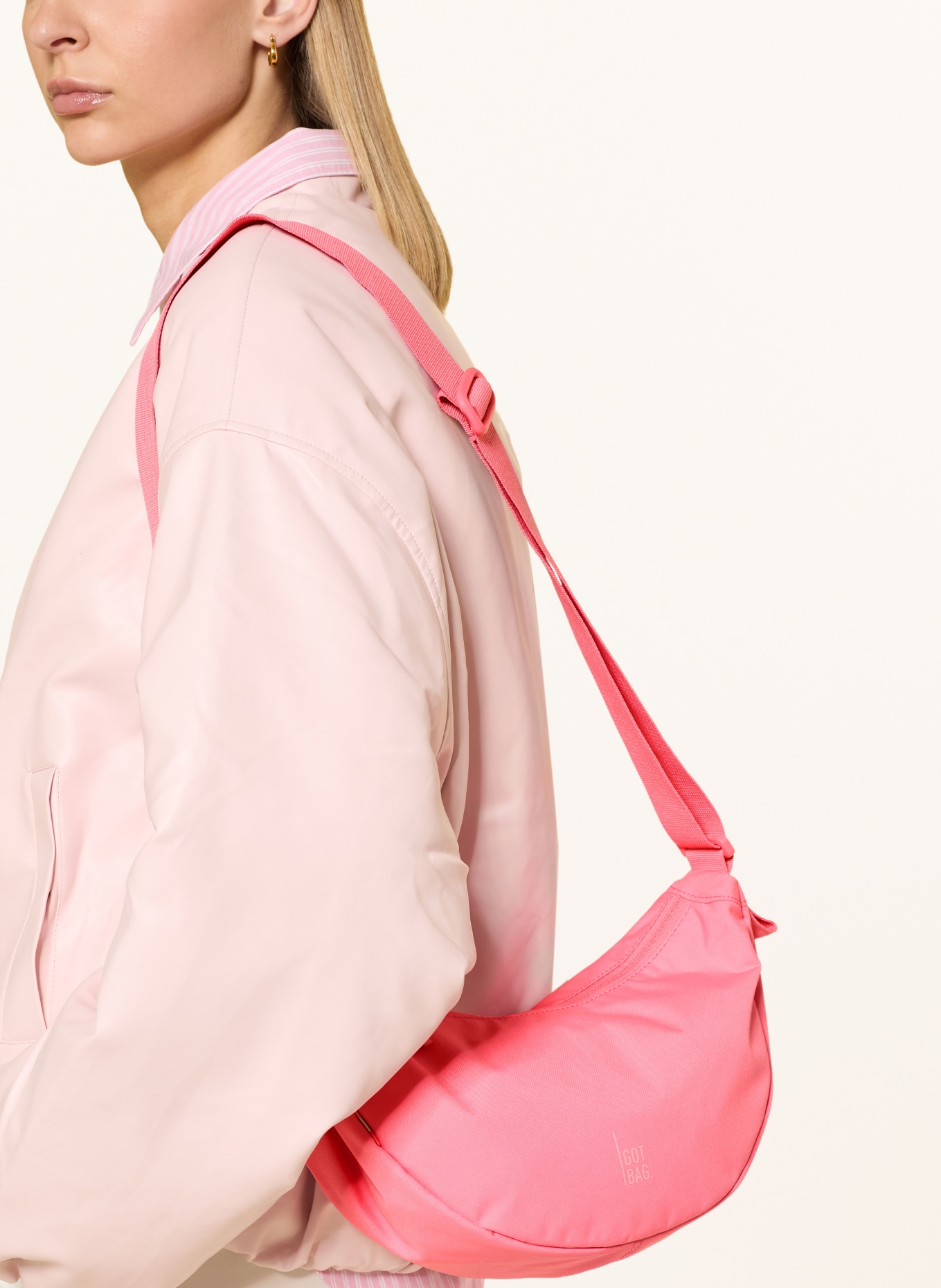 GOT BAG Skuldertaske MOON SMALL: PINK