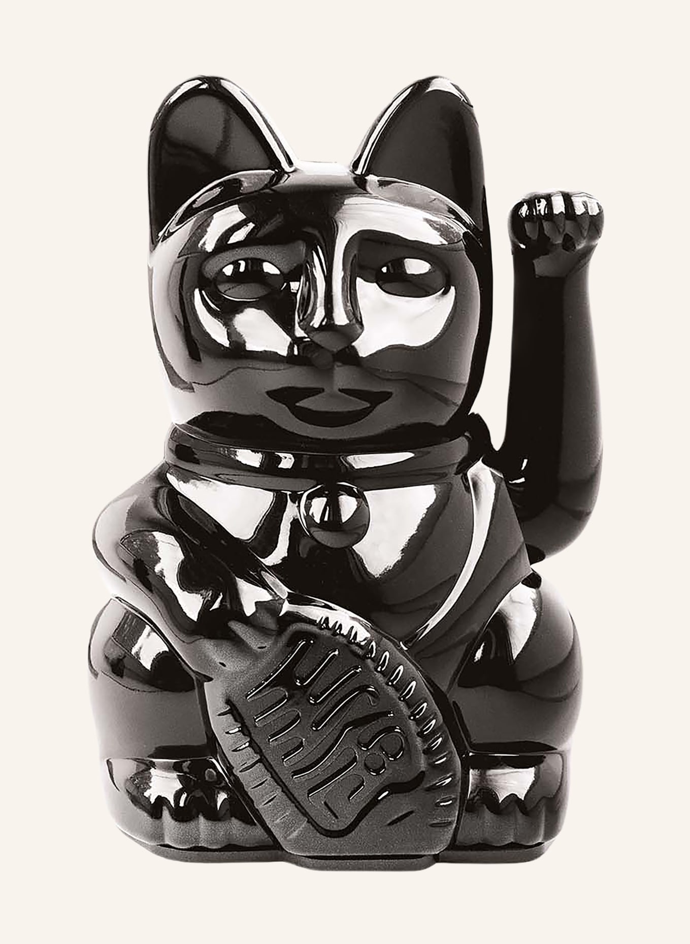 DONKEY Dekofigur LUCKY CAT: SCHWARZ