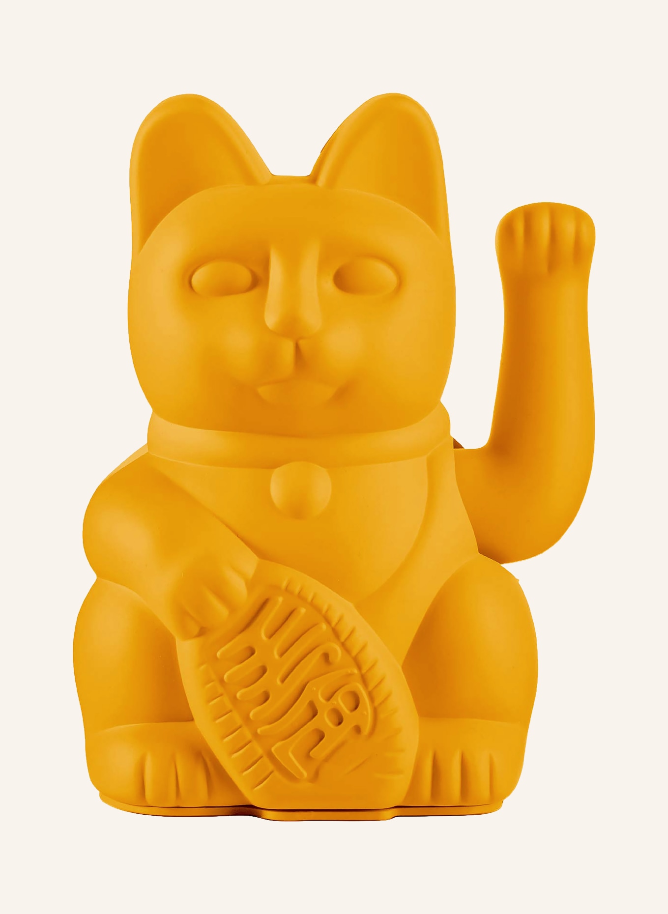 DONKEY Dekofigur LUCKY CAT: DUNKELGELB