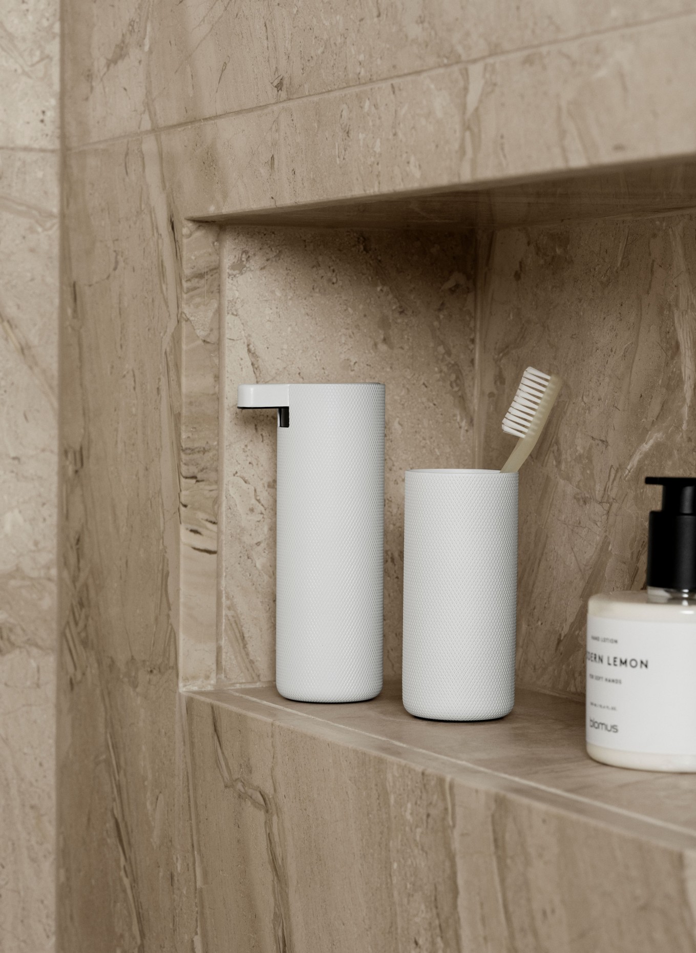 blomus Seifenspender MODO: WEISS