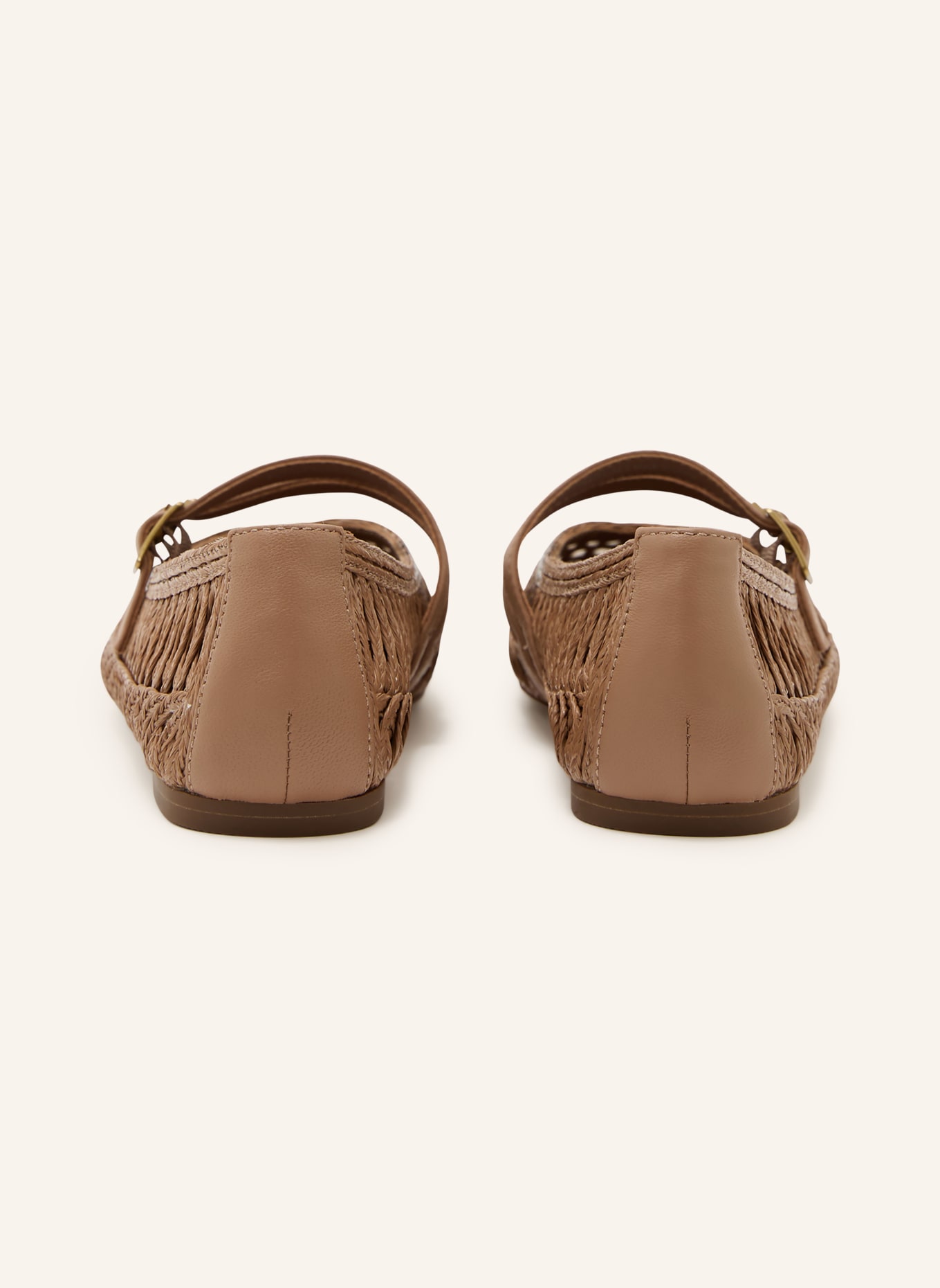 REISS Mary-Jane-Ballerinas ELIZABETH: BRAUN