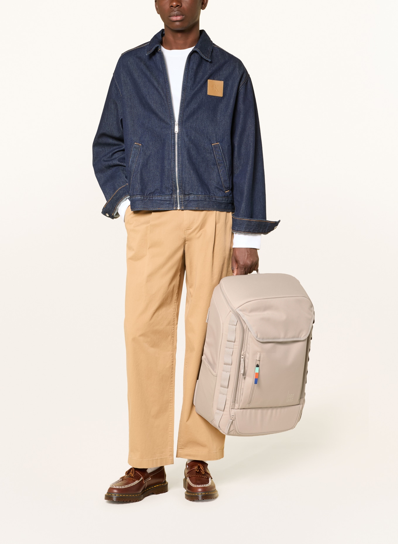 GOT BAG Plecak PRO PACK TRAVEL 35 l z przegrodą na laptopa: BEŻOWY