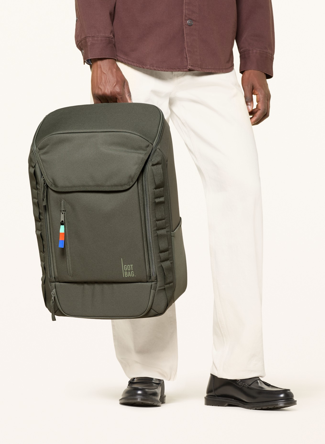 GOT BAG Plecak PRO PACK TRAVEL 35 l z przegrodą na laptopa: ZIELONY