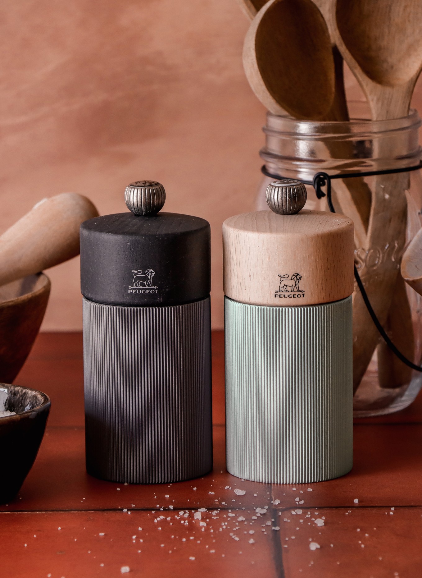 PEUGEOT Salzmühle LINE: HELLGRAU / HELLBRAUN