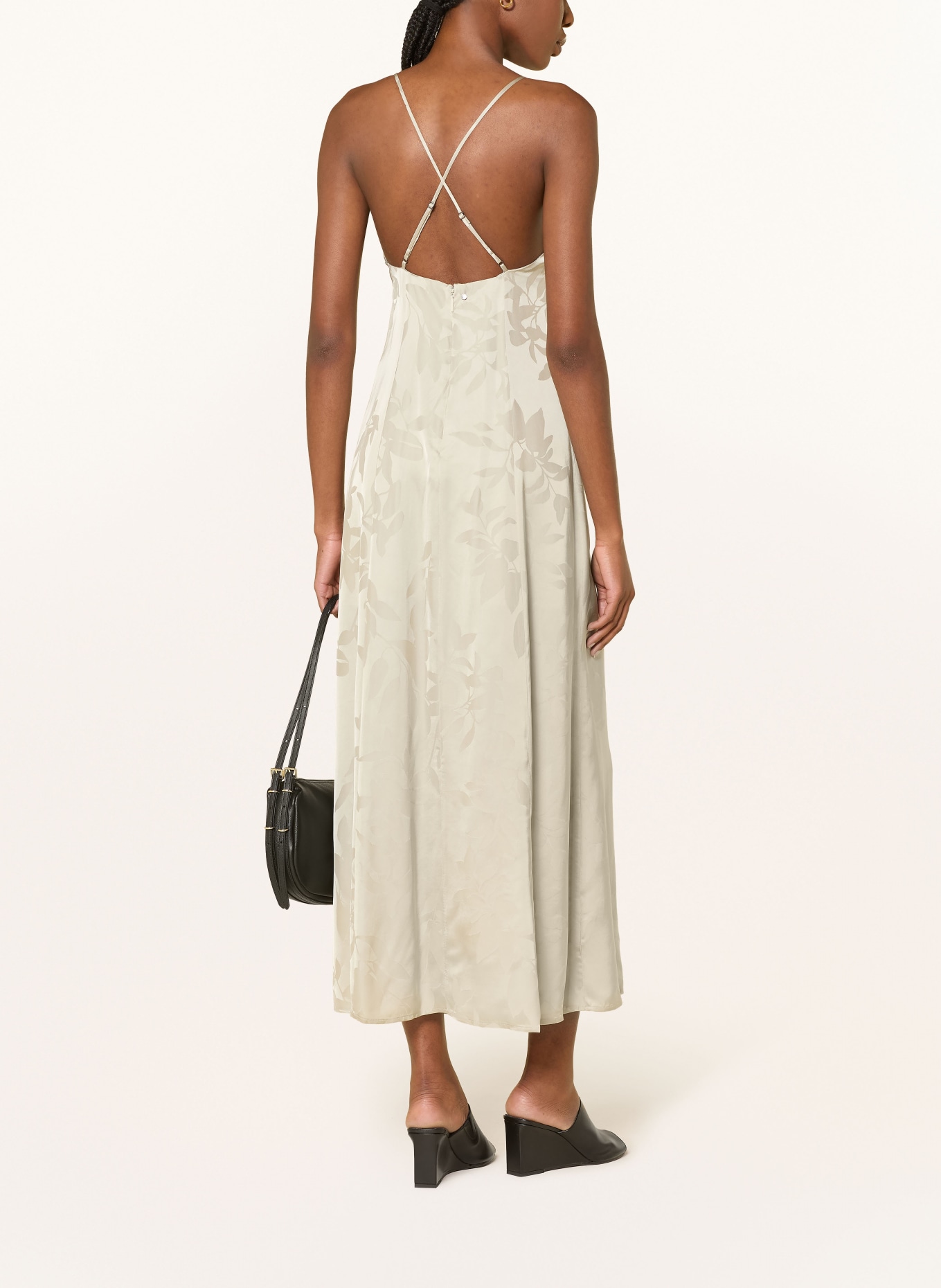 ARMANI EXCHANGE Jacquard dress: LIGHT GREEN