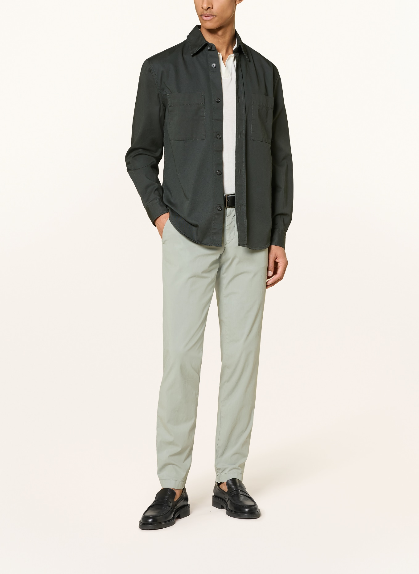 HILTL Chino TAURA Slim Fit: KHAKI
