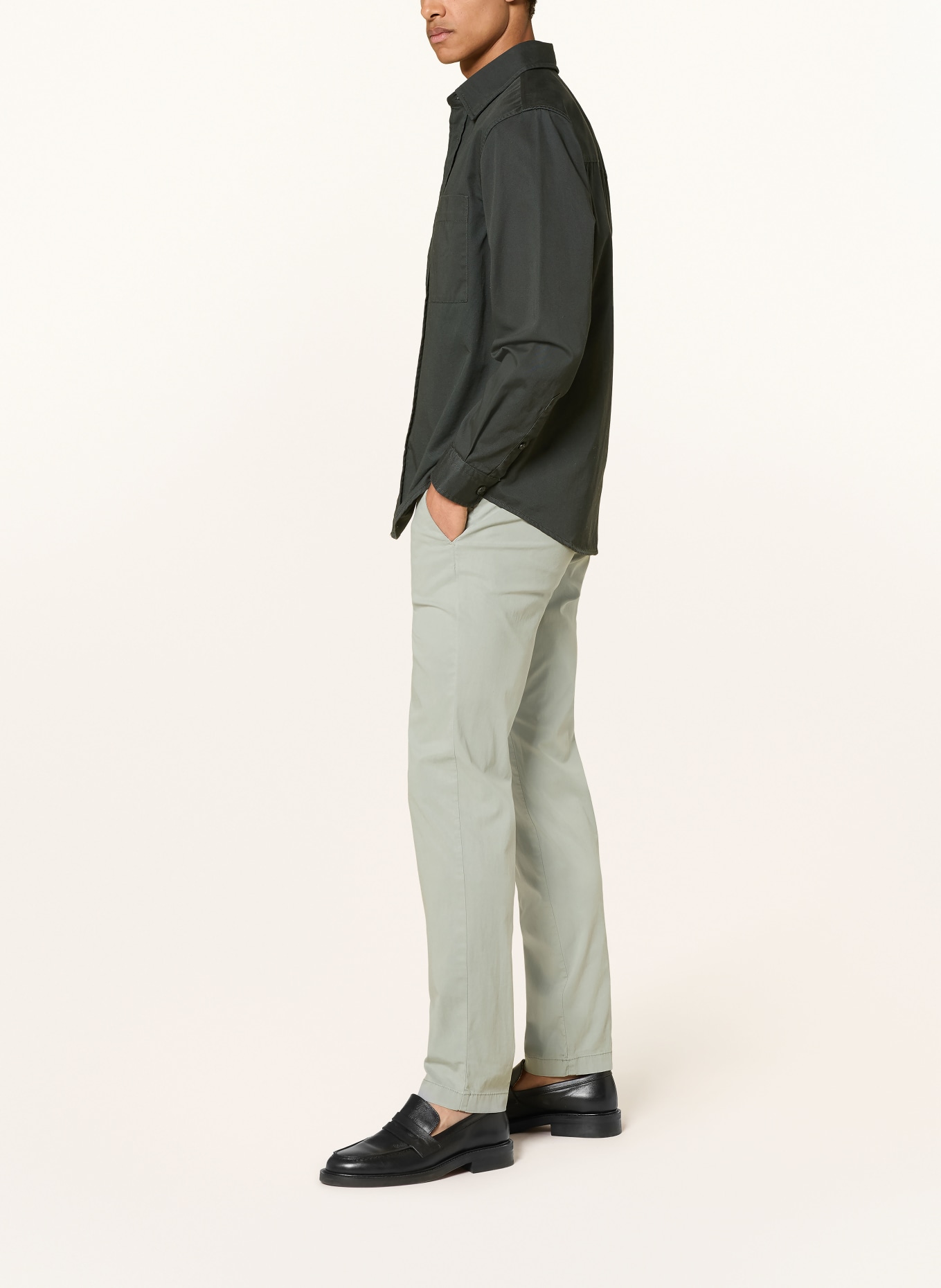 HILTL Chino TAURA Slim Fit: KHAKI