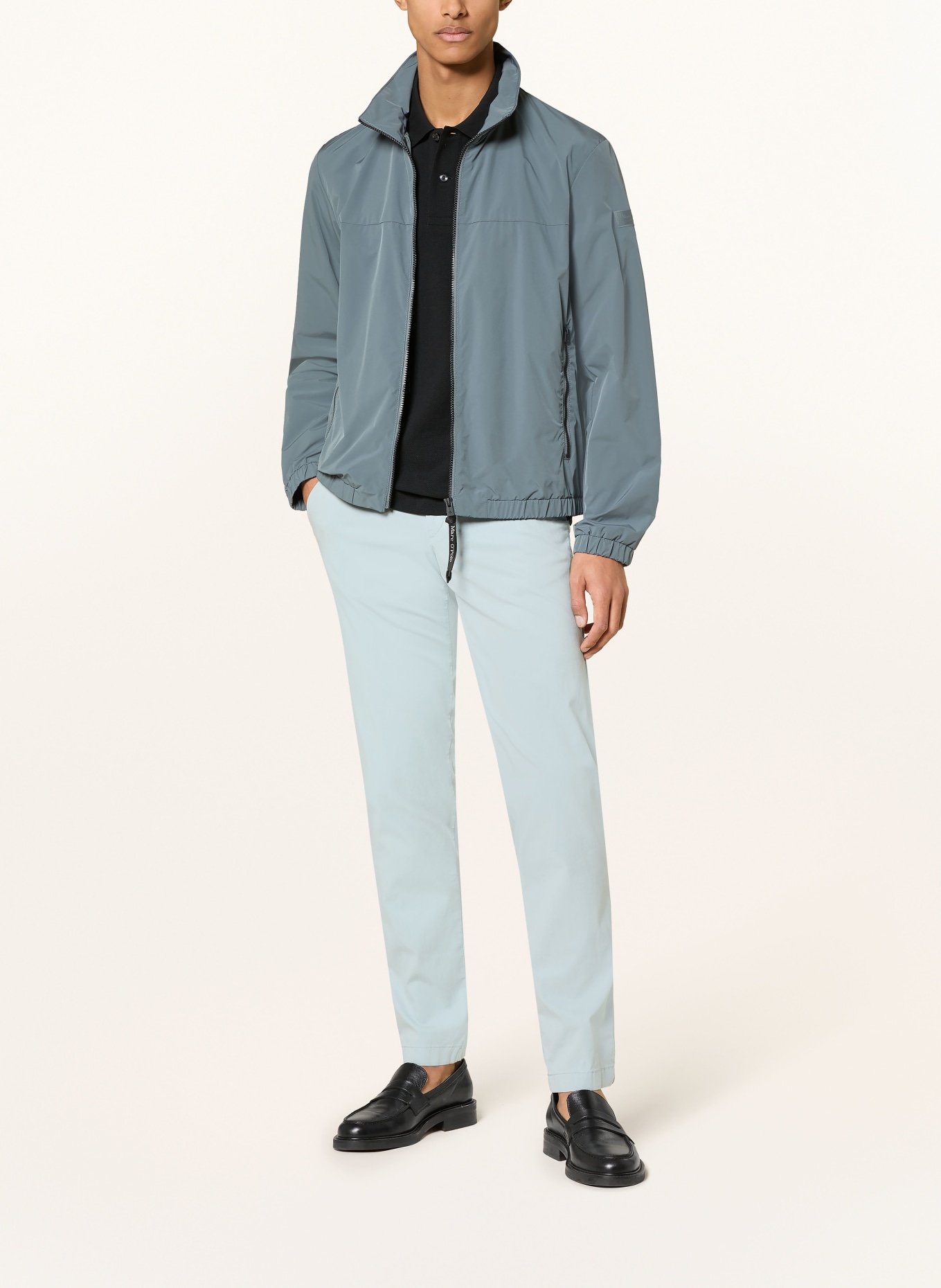 HILTL Chino TAURA Slim Fit: HELLBLAU