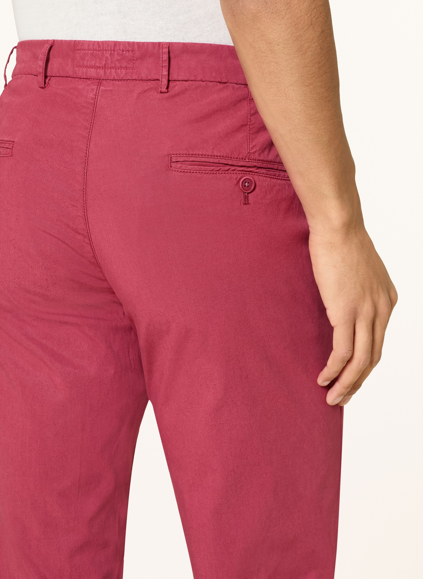 HILTL Chino TAURA Slim Fit: ROT