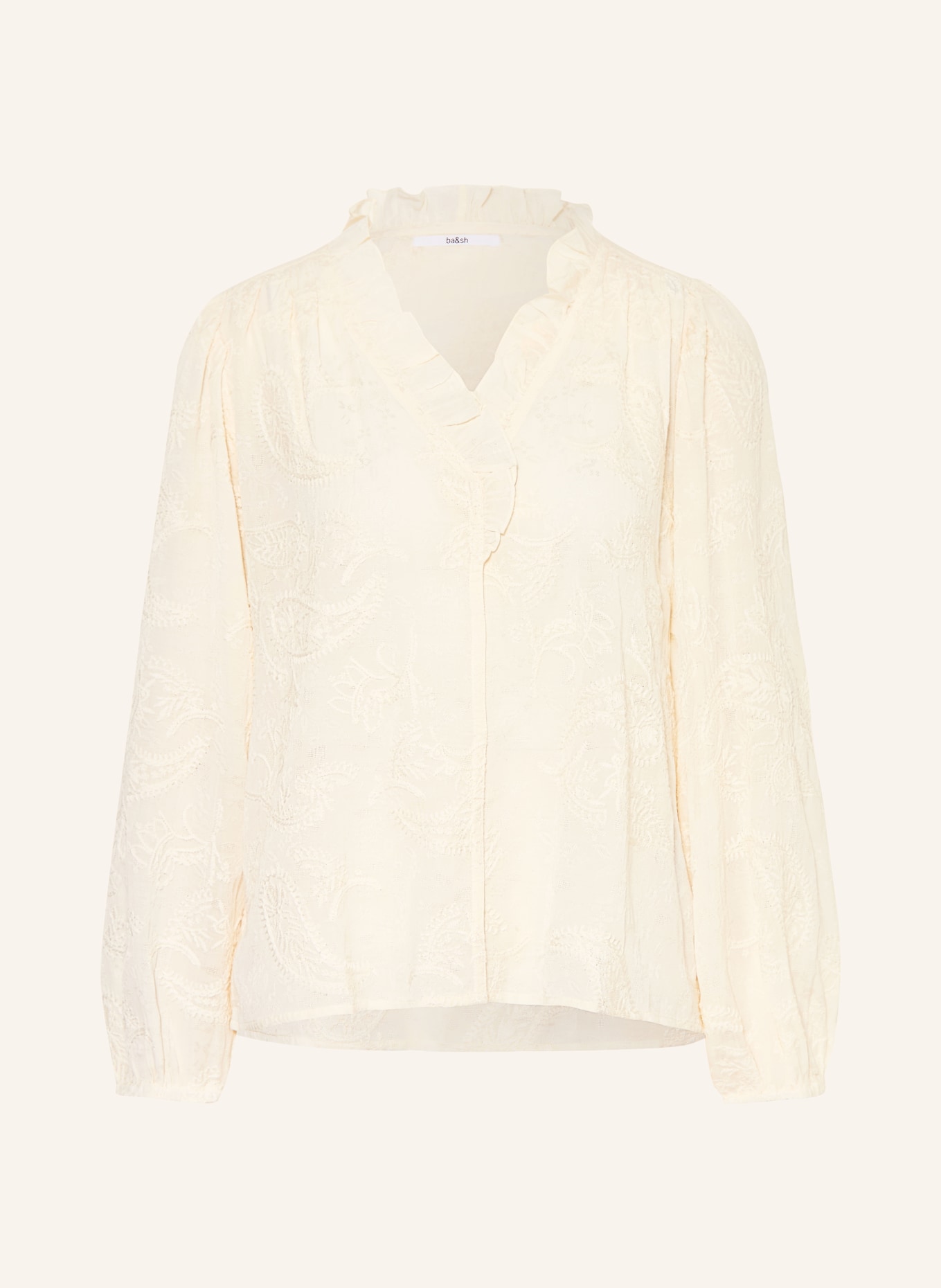 ba&sh Blůza PETTY s volánky: REŽNÁ