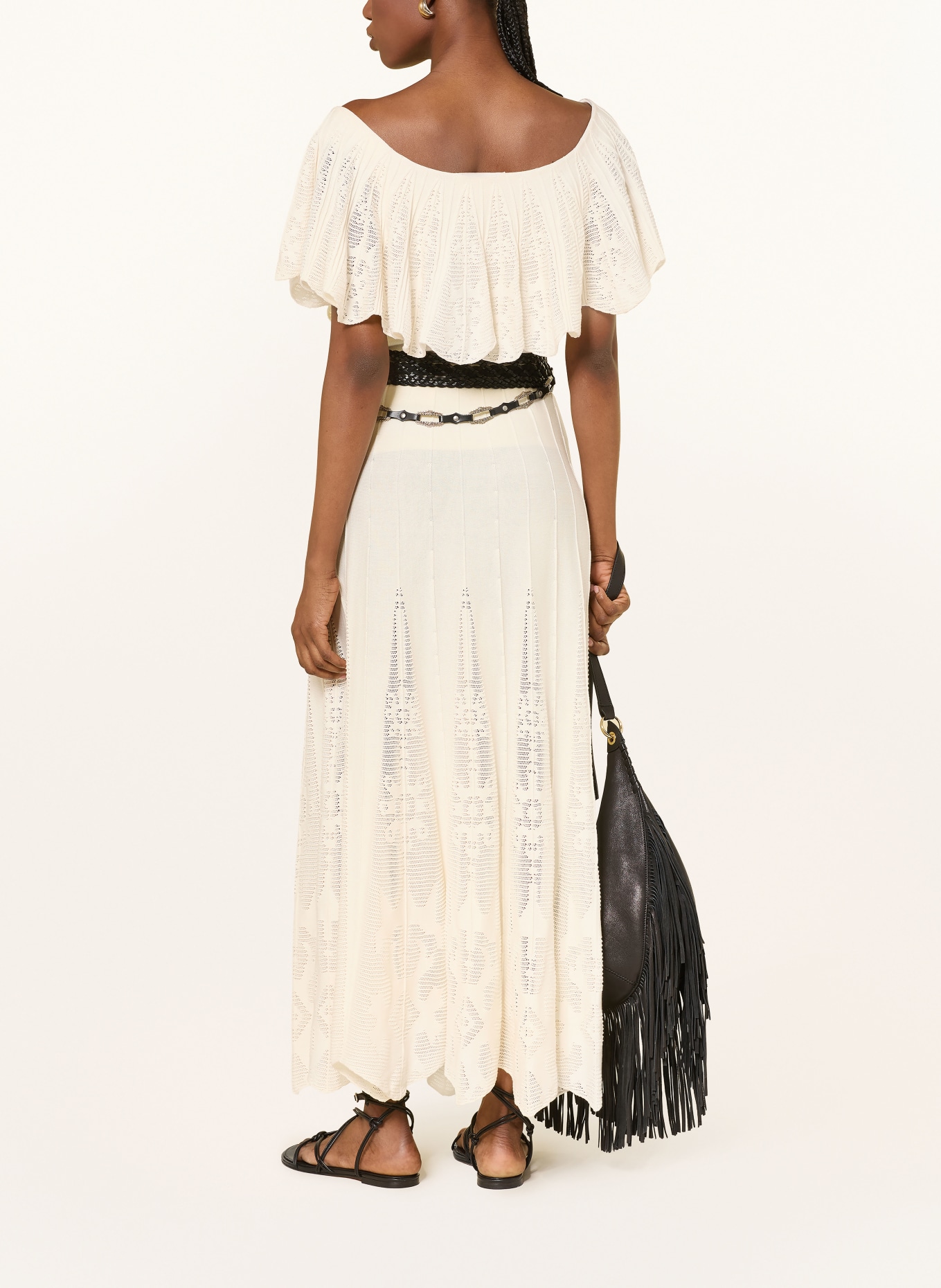 ba&sh Strickrock SERTA: ECRU