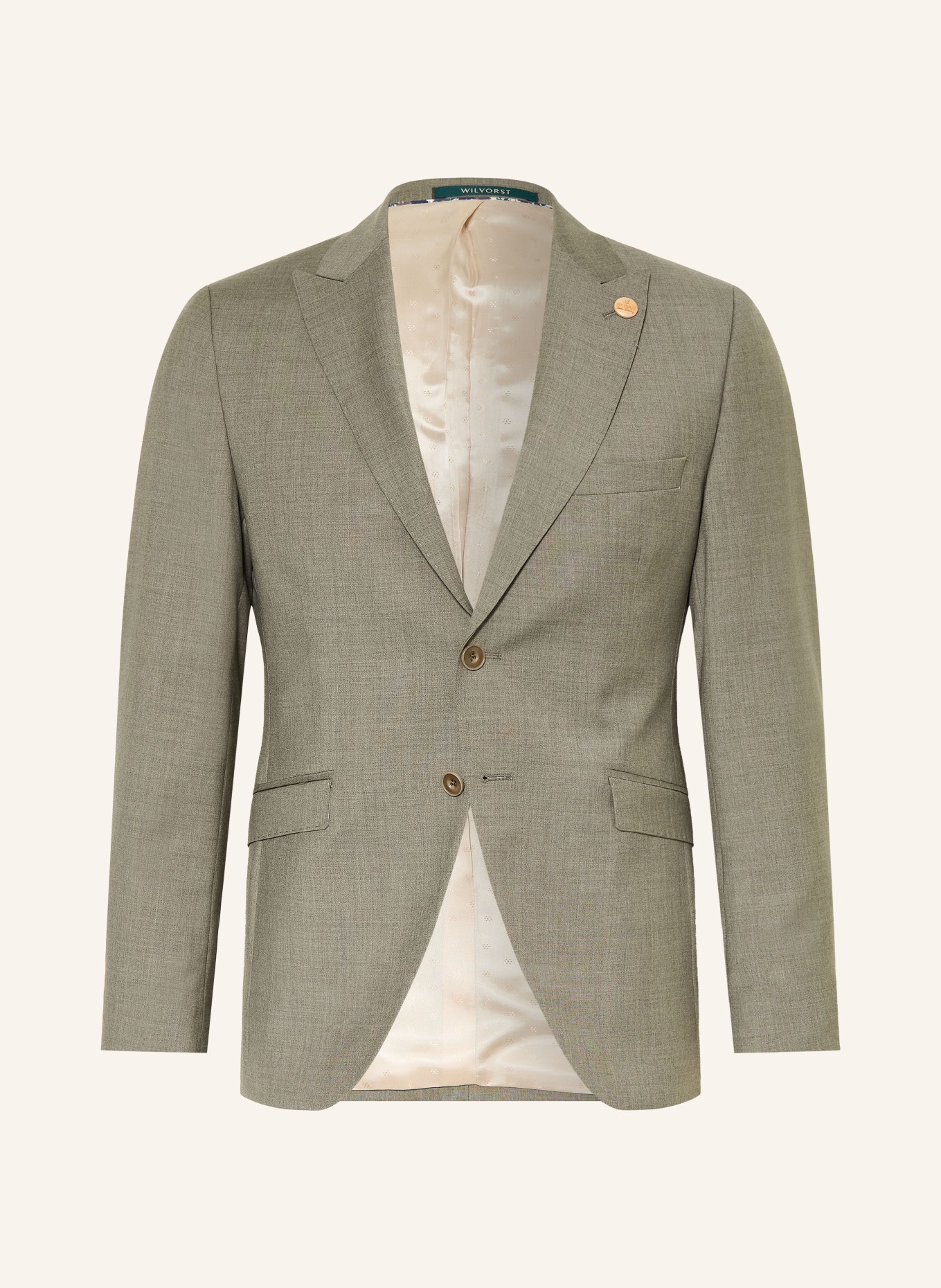 WILVORST Anzugsakko Extra Slim Fit: 042 Moosgrün