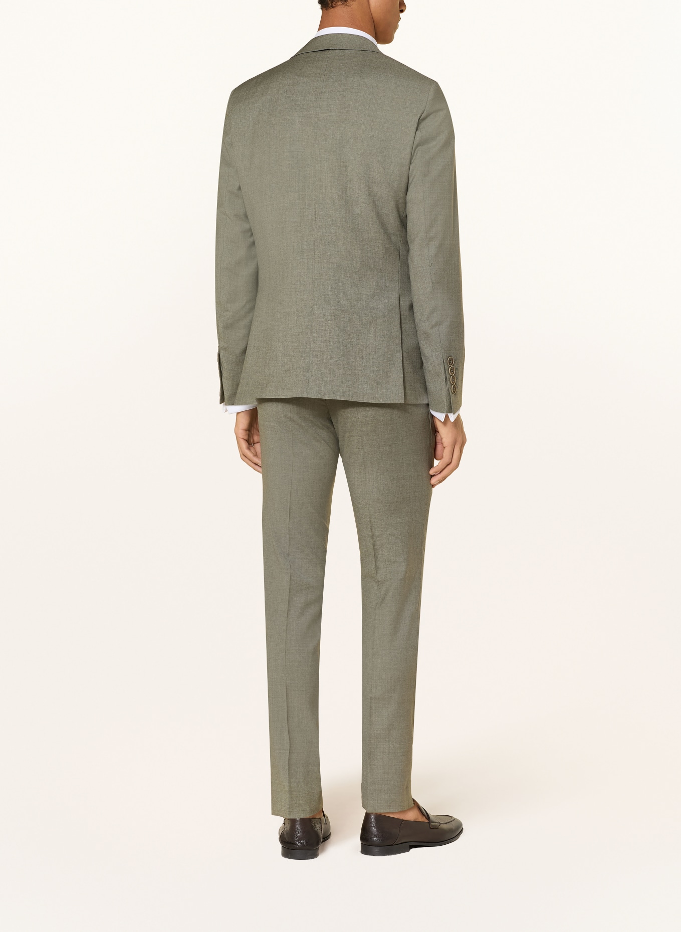 WILVORST Anzugsakko Extra Slim Fit: 042 Moosgrün