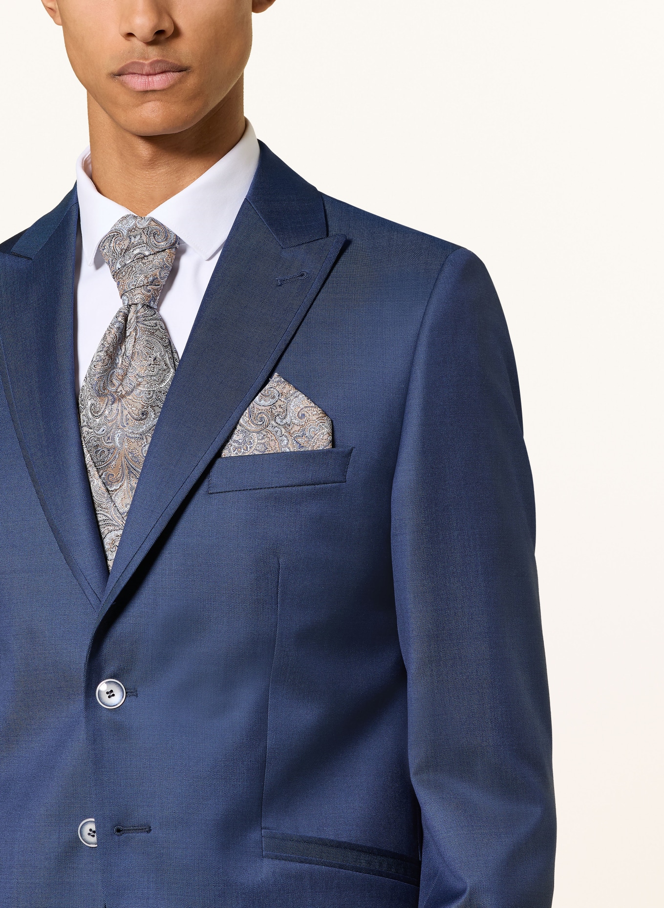 WILVORST Marynarka o kroju Extra Slim Fit: 032 dunkel Blau