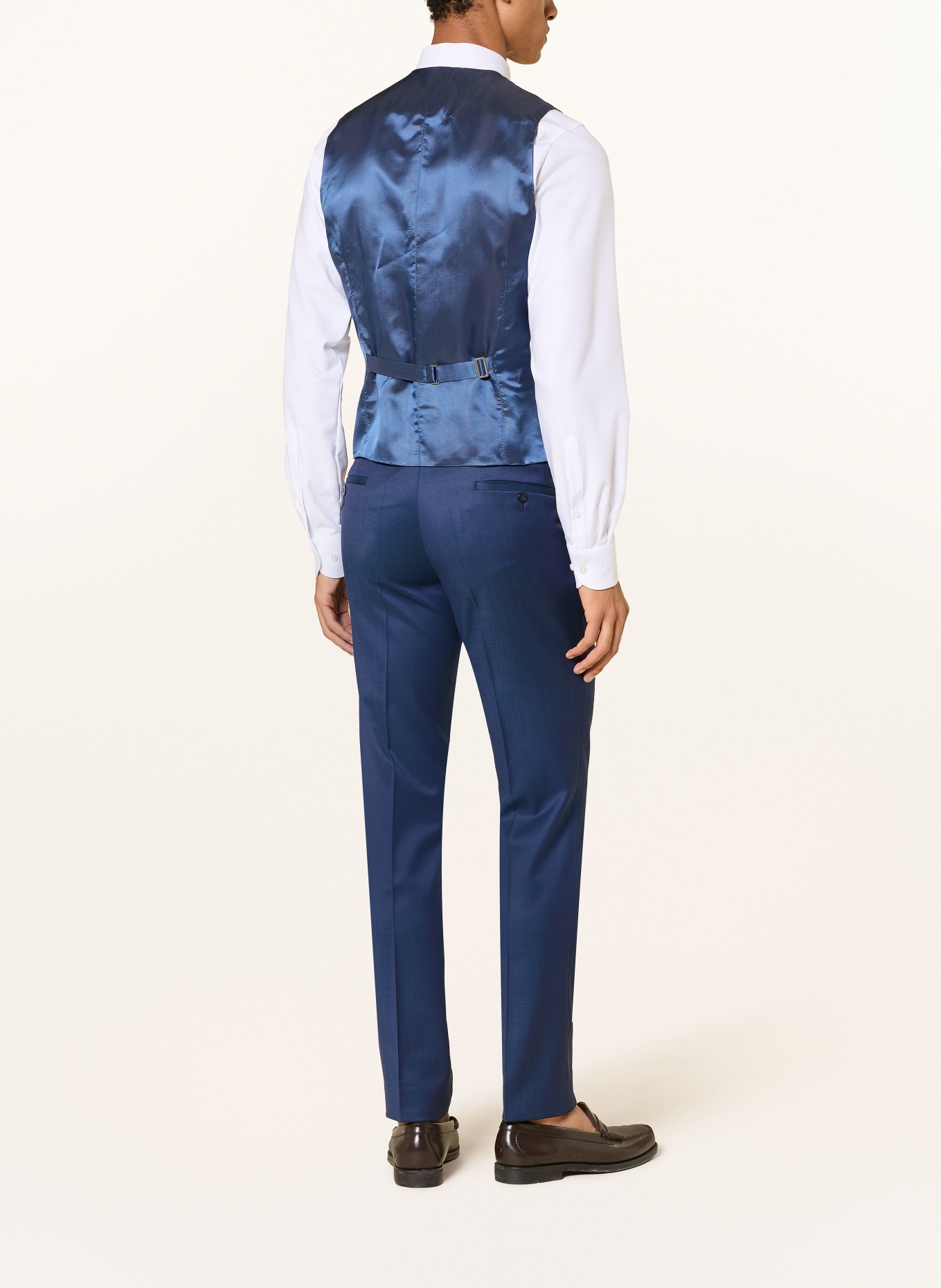 WILVORST Spodnie do garnituru o kroju slim fit: 032 dunkel Blau