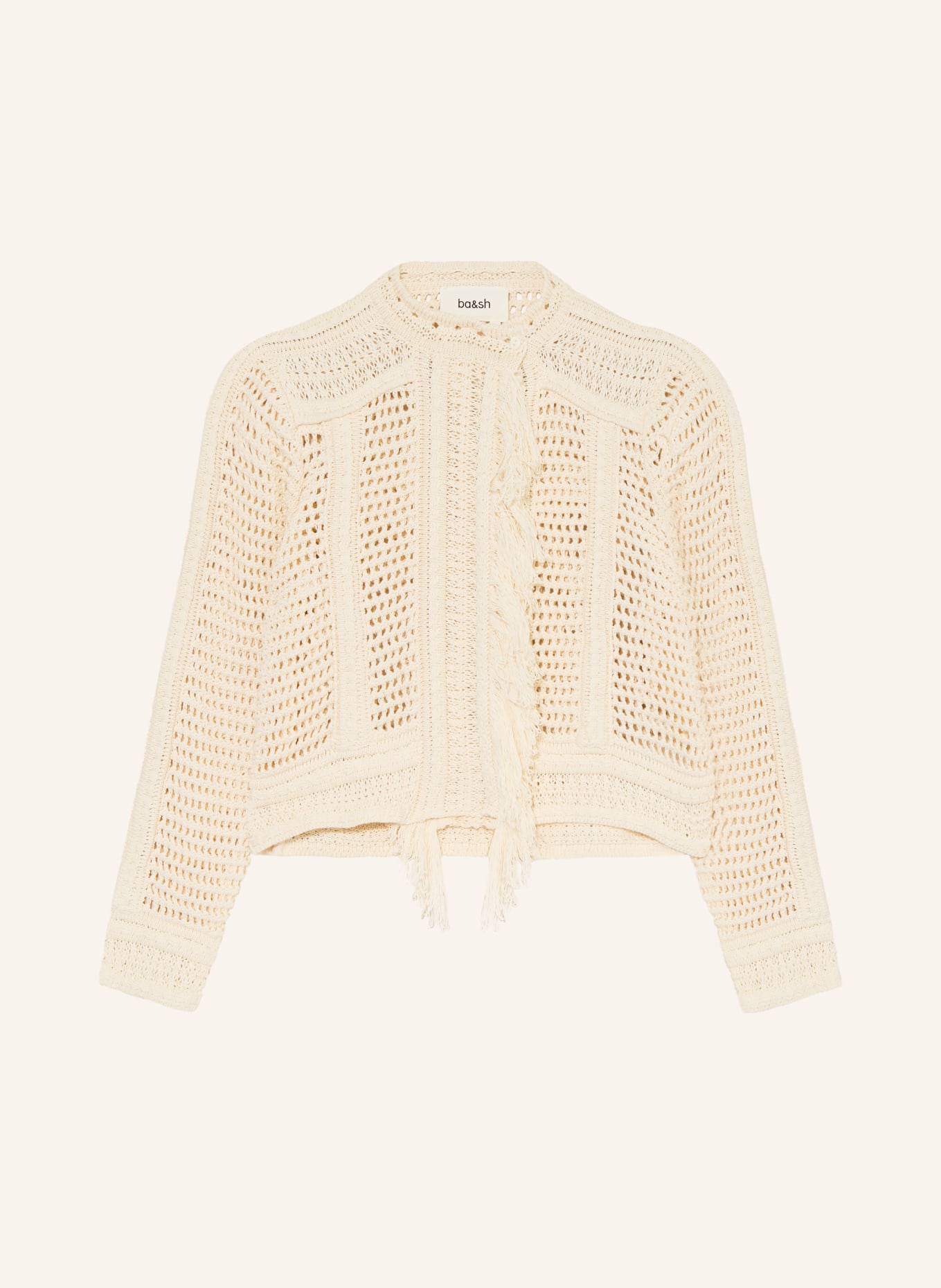 ba&sh Strickhülle BIANCA: CREME