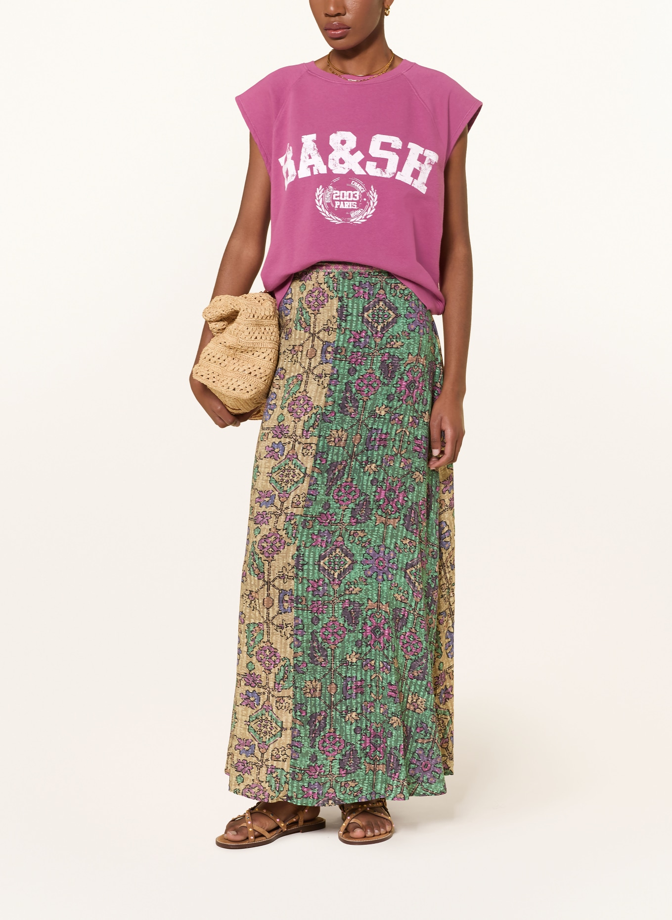 ba&sh Sweatshirt BEATA: FUCHSIA