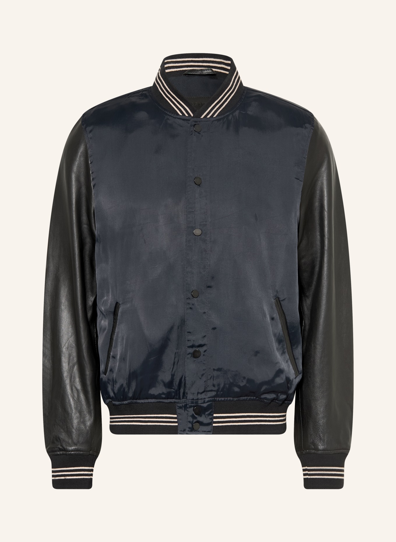 ALLSAINTS Kurtka studencka TAISHI: GRANATOWY / CZARNY