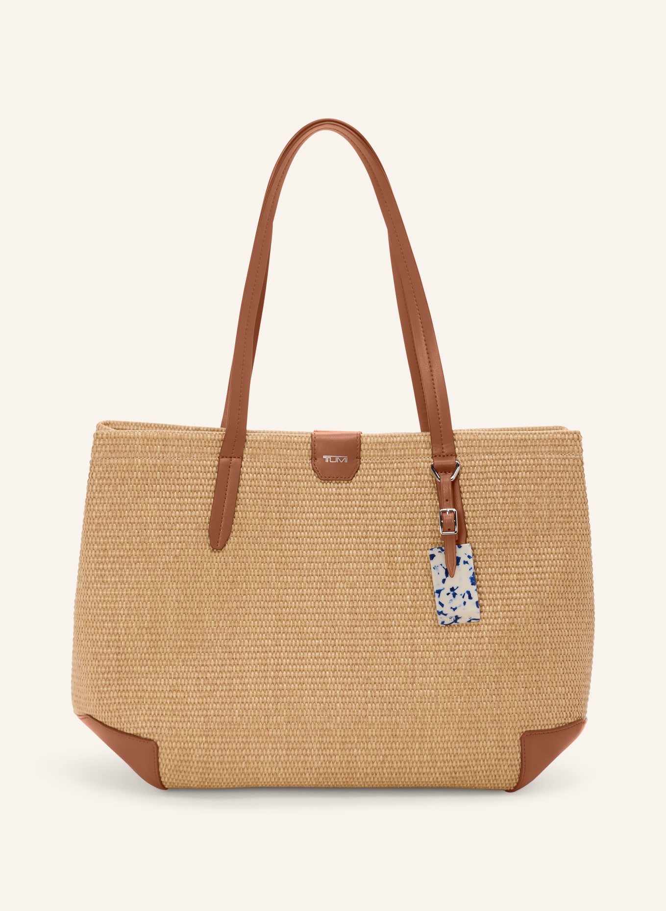TUMI Torba na zakupy OLAS MILOS: JASNOBRĄZOWY / SREBRNY / BRĄZOWY