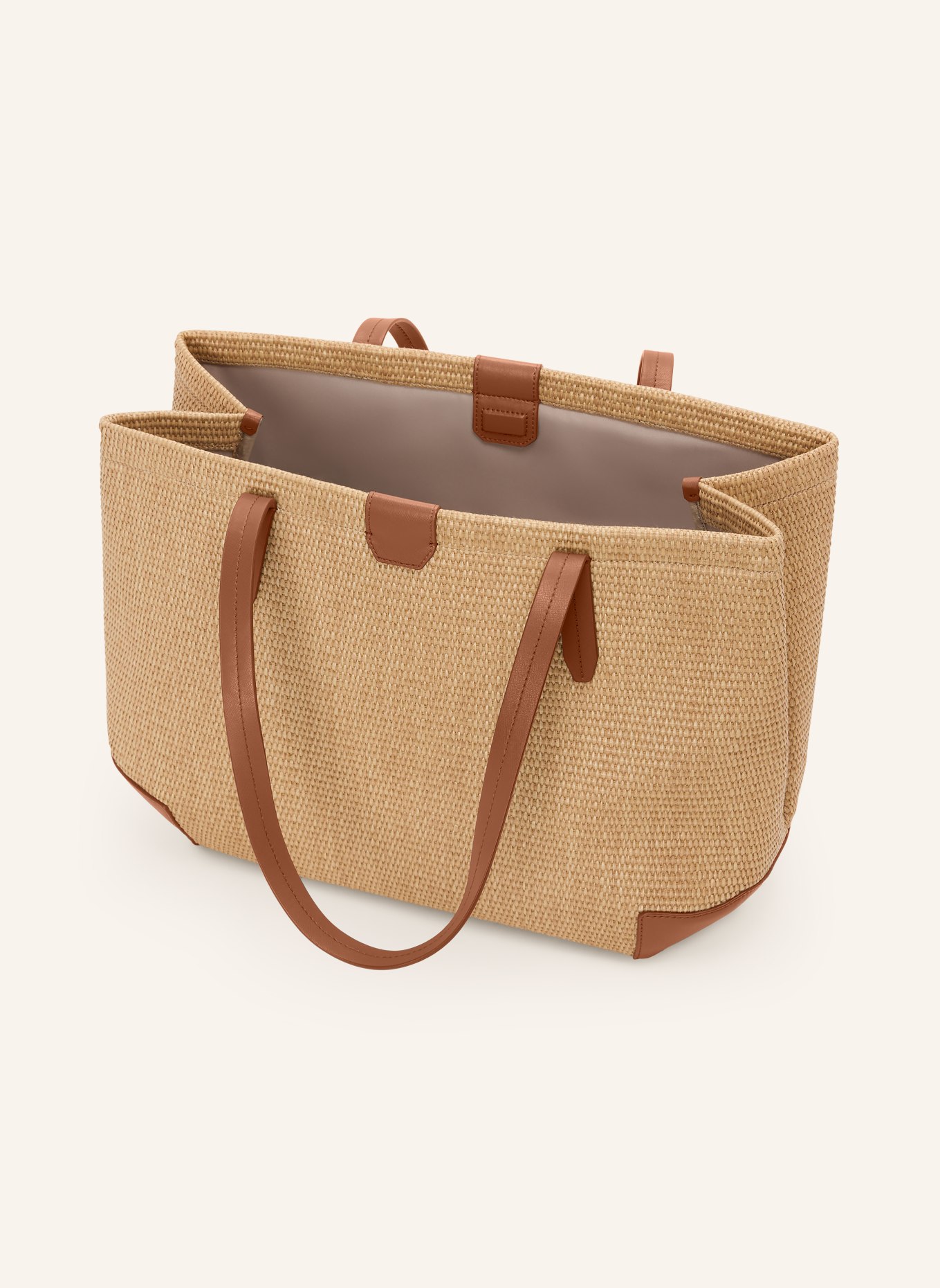 TUMI Torba na zakupy OLAS MILOS: JASNOBRĄZOWY / SREBRNY / BRĄZOWY