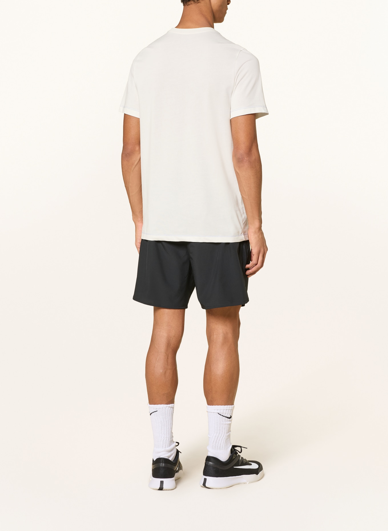 Nike T-Shirt COURT: WEISS / BLAU