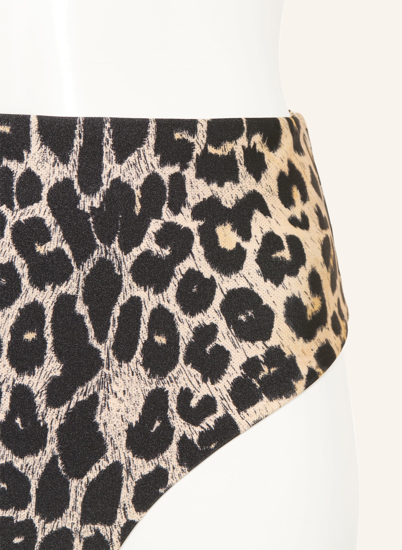 ALLSAINTS High-Waist-Bikini-Hose TALARIA: BEIGE / SCHWARZ