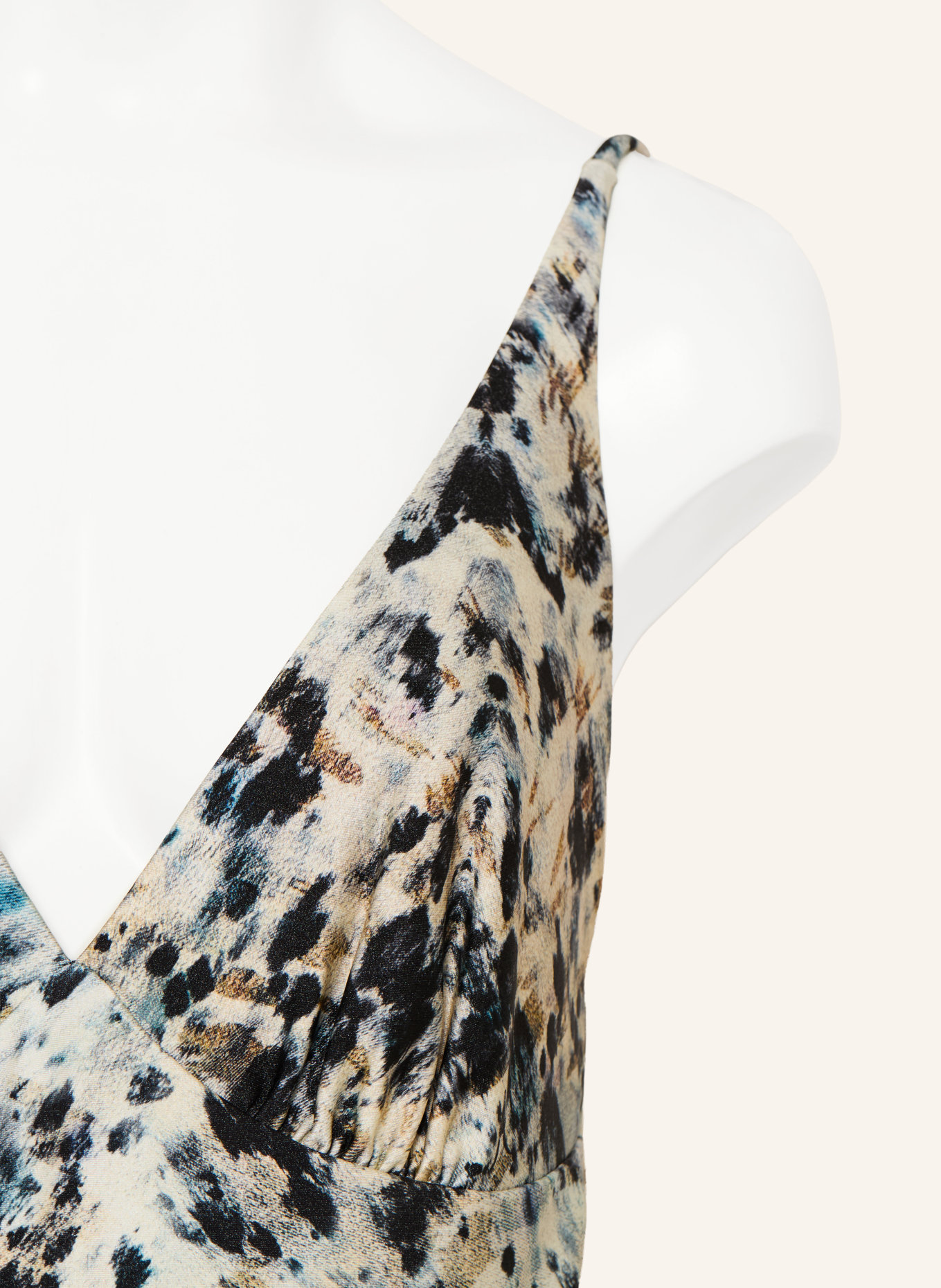 ALLSAINTS Maillot de bain SAPH: MARRON / GRIS / NOIR