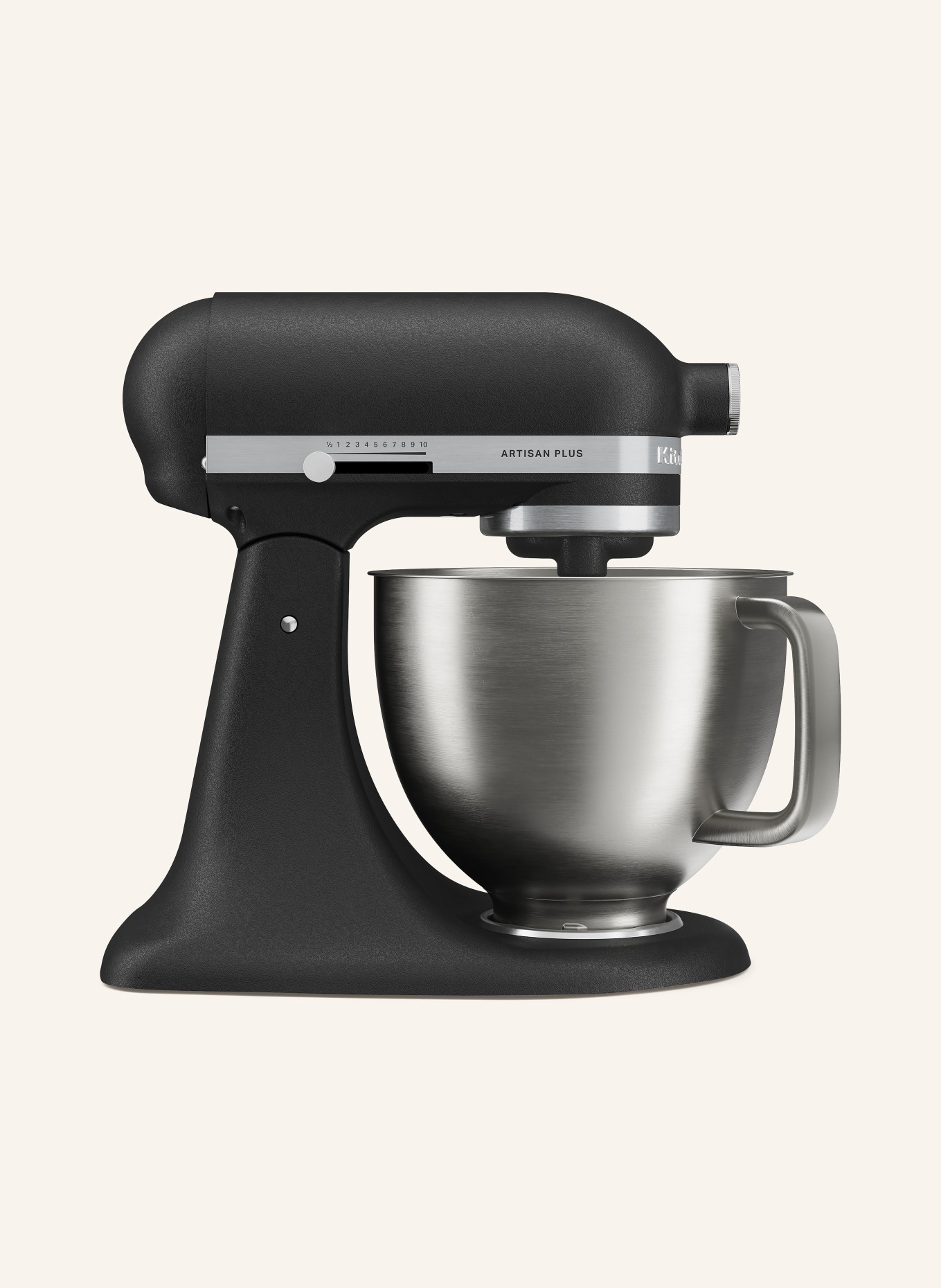 KitchenAid Keukenmachine ARTISAN PLUS 4,7 l: ZWART / ZILVER