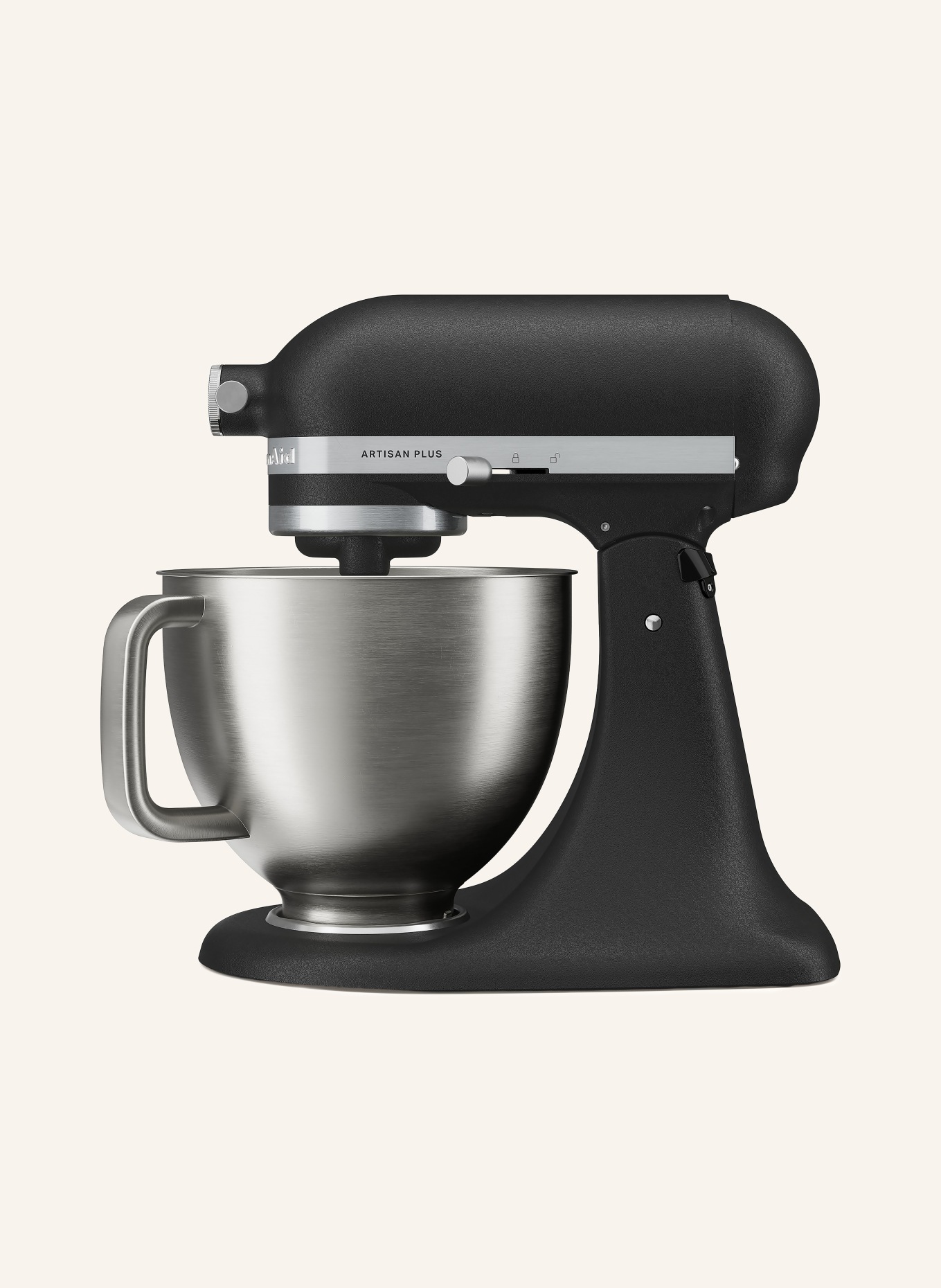 KitchenAid Keukenmachine ARTISAN PLUS 4,7 l: ZWART / ZILVER