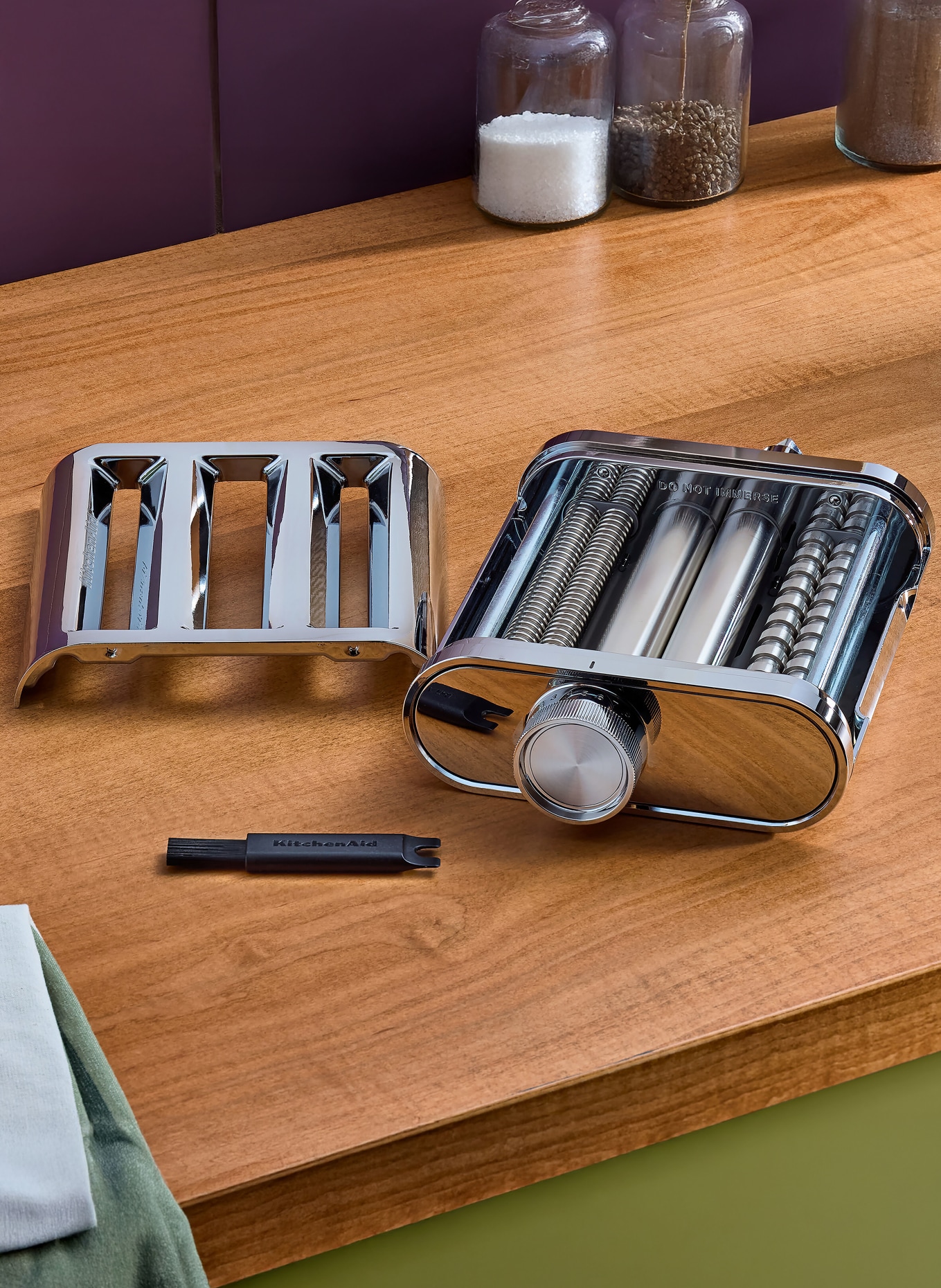 KitchenAid 3-in-1-pastahulpstuk 5KSM3MPA: ZILVER