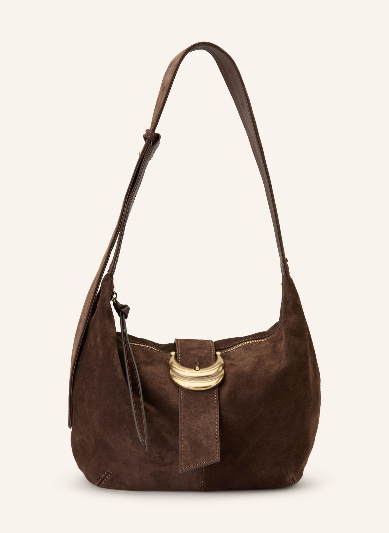 ba&sh Umhängetasche YOUYOU: DUNKELBRAUN