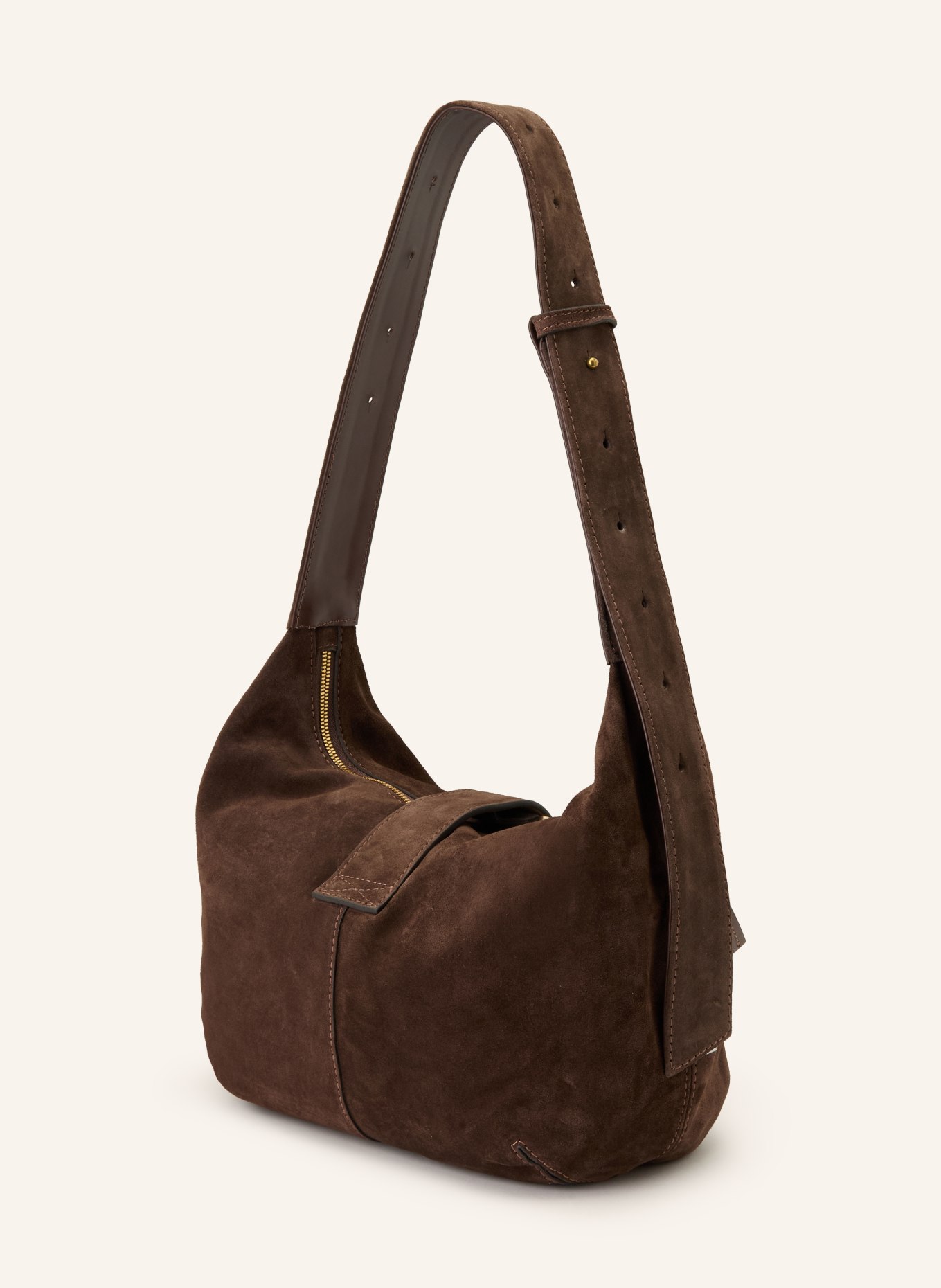 ba&sh Umhängetasche YOUYOU: DUNKELBRAUN