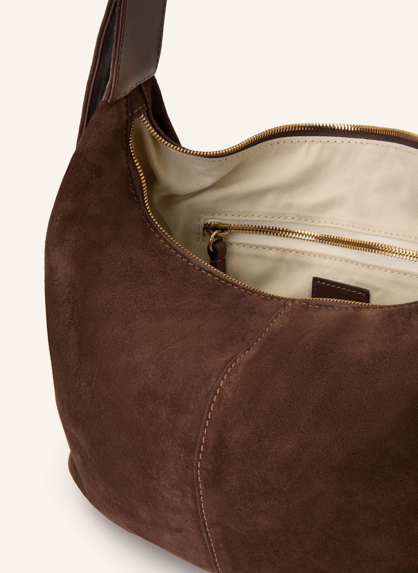 ba&sh Umhängetasche YOUYOU: DUNKELBRAUN