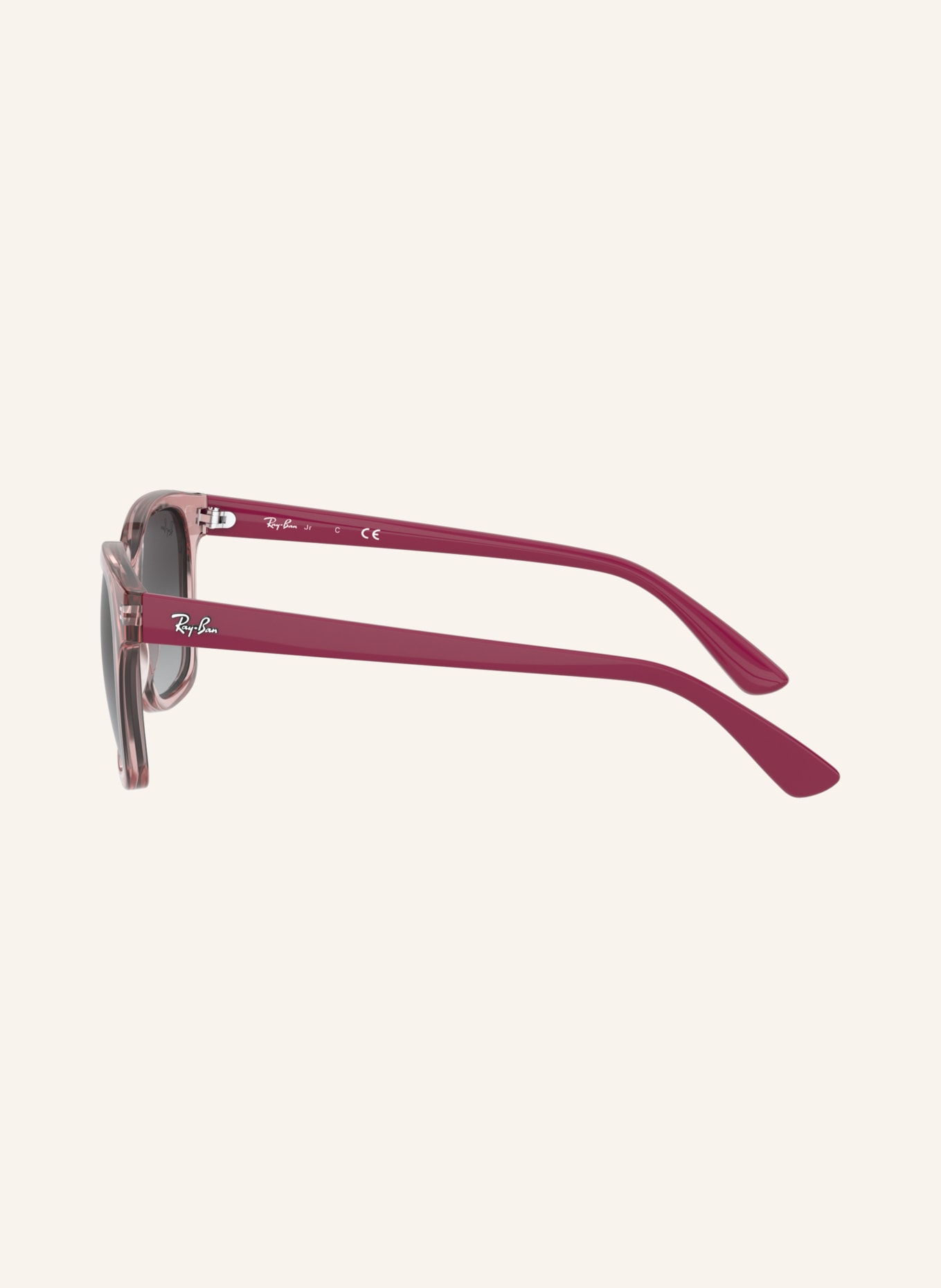 Ray-Ban Sonnenbrille RJ9071S: ROSA/ DUNKELGRAU VERLAUF