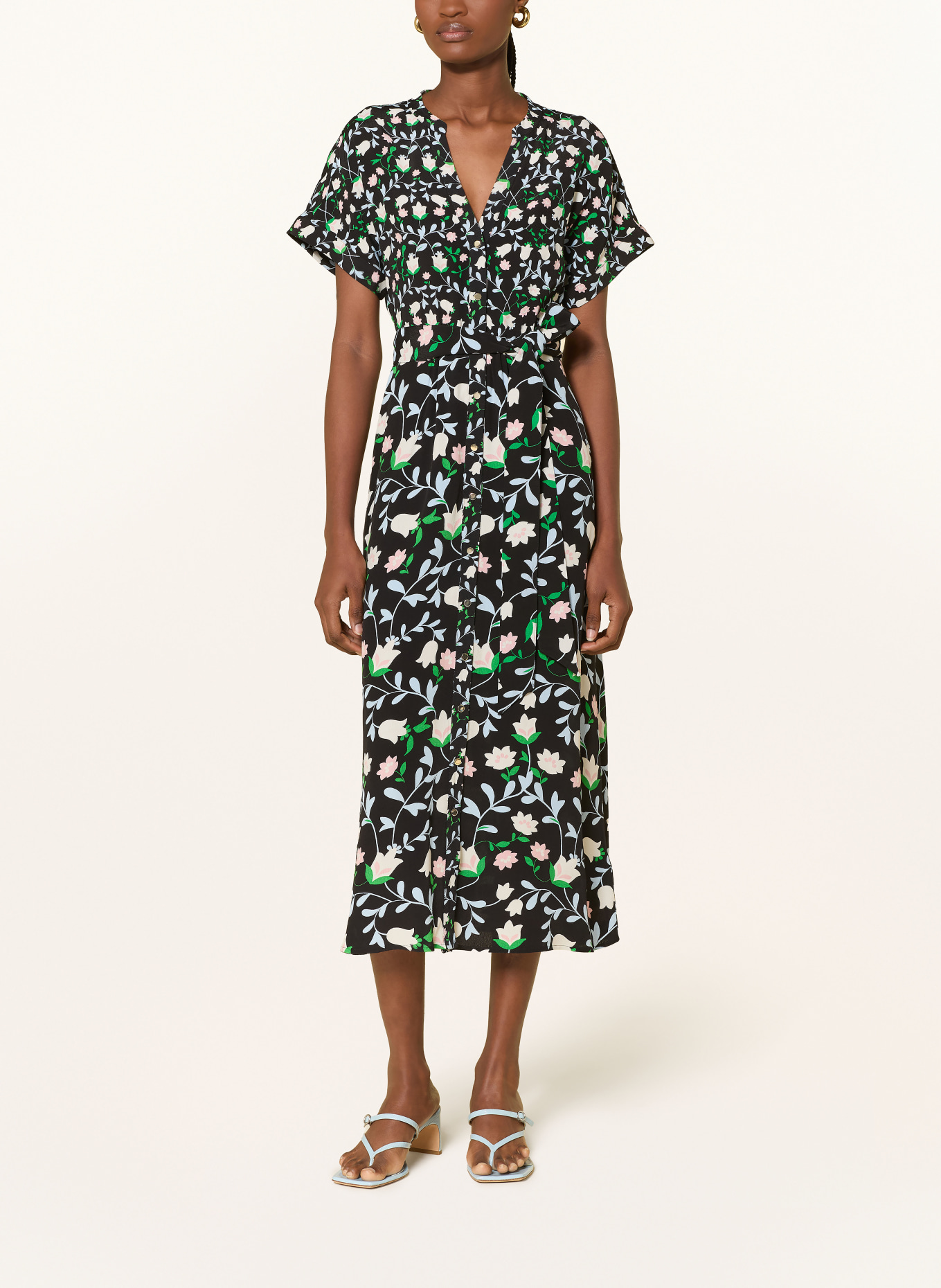 Phase Eight Kleid LUISA: SCHWARZ / GRÜN / WEISS