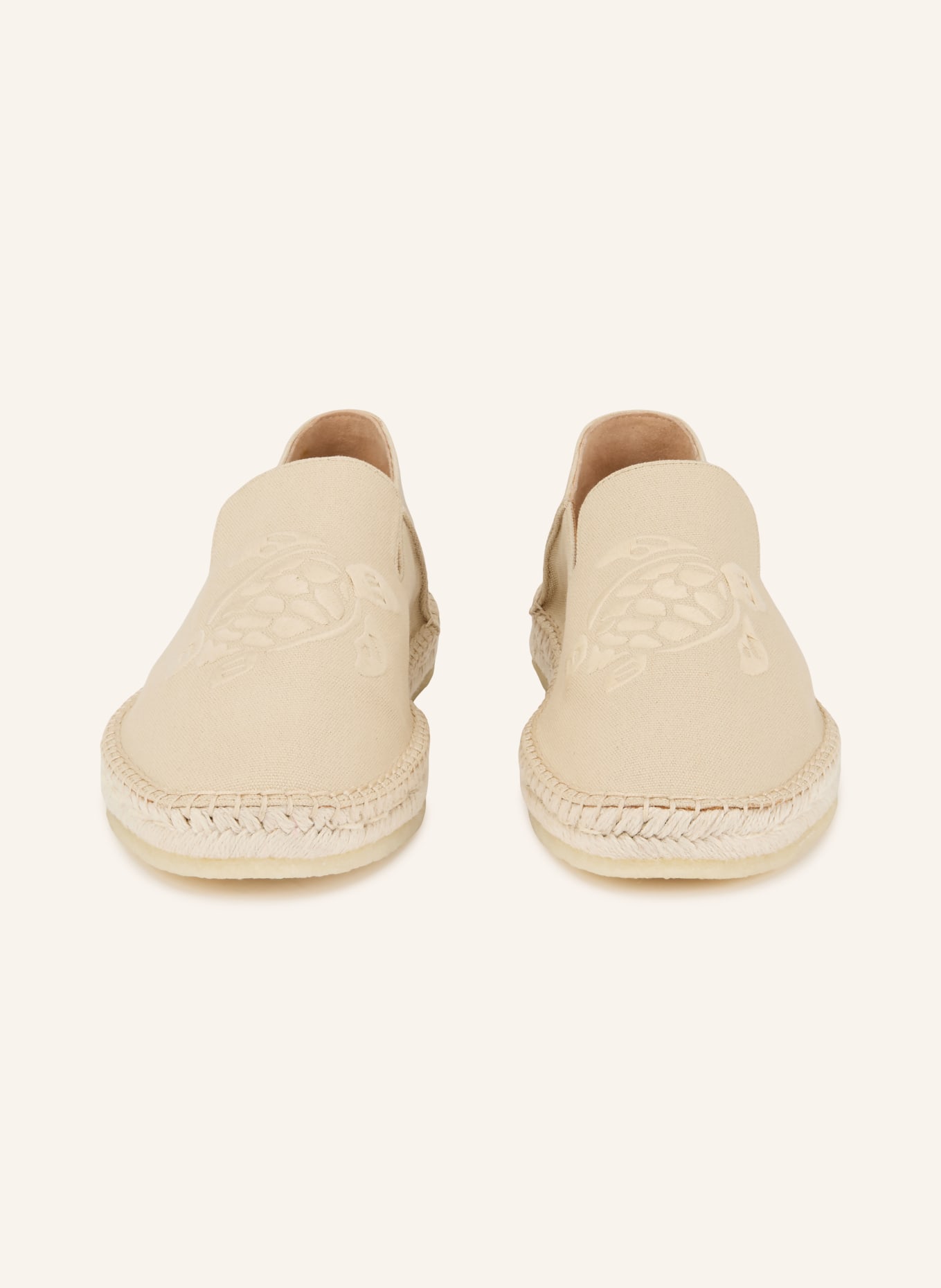 VILEBREQUIN SOLID CLIVE Espadrilles: LIGHT BROWN / BEIGE