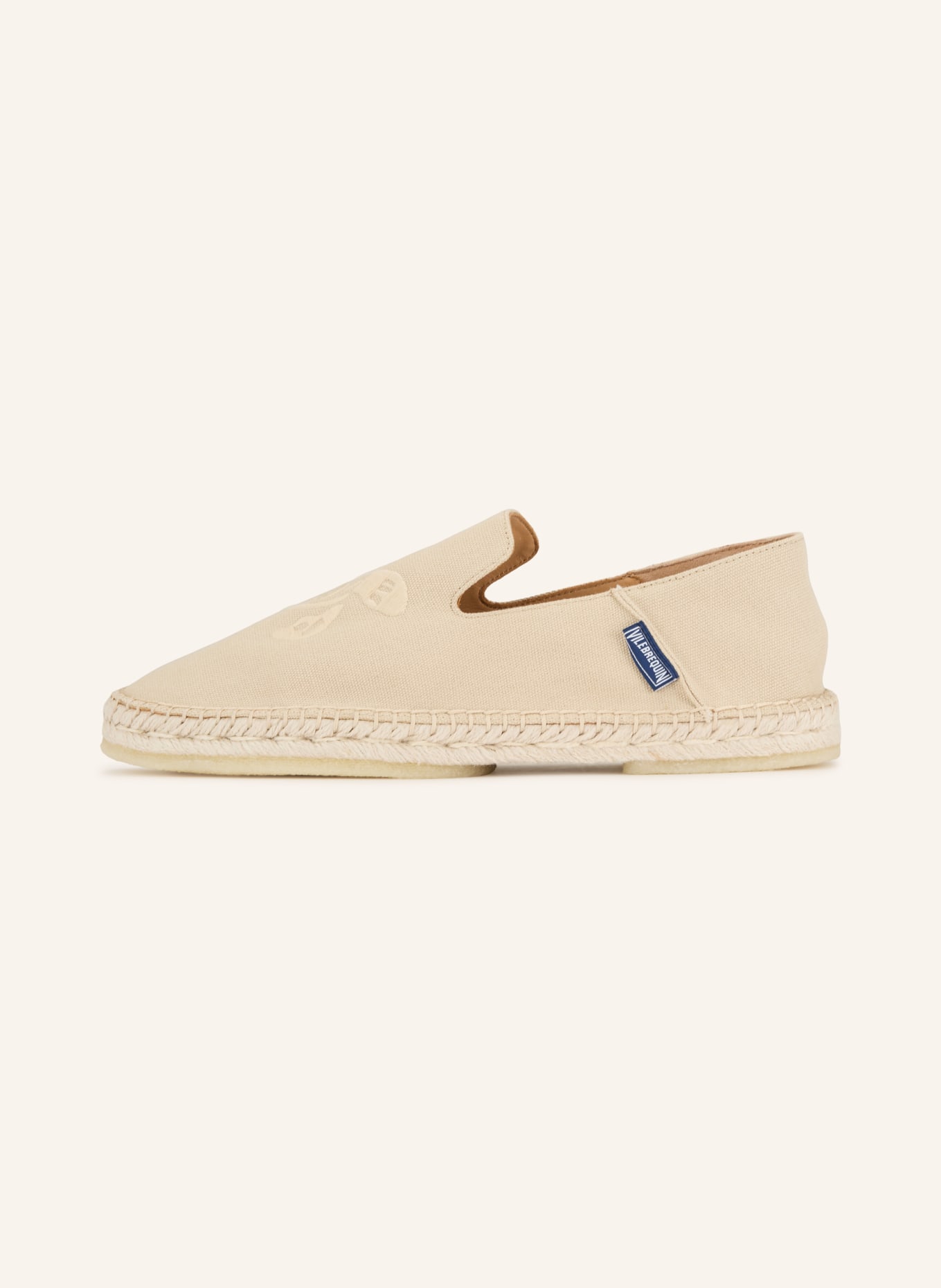 VILEBREQUIN SOLID CLIVE Espadrilles: LIGHT BROWN / BEIGE