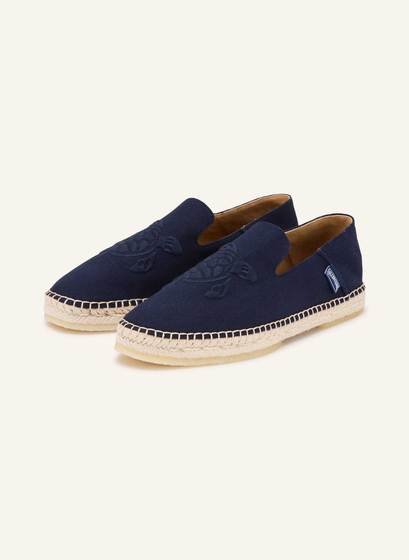 VILEBREQUIN Espadrilles SOLID CLIVE: DONKERBLAUW