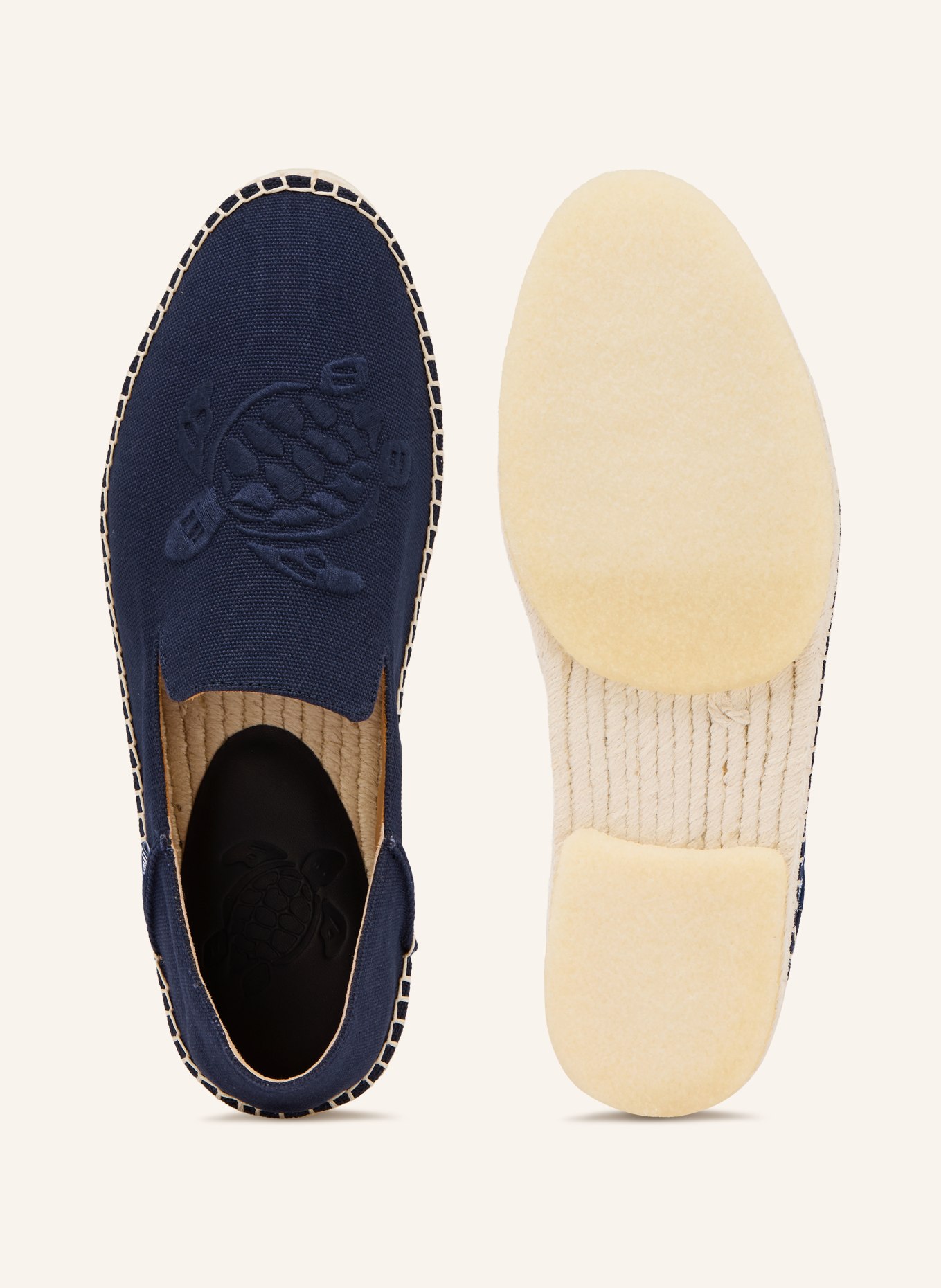 VILEBREQUIN Espadrilles SOLID CLIVE: DONKERBLAUW