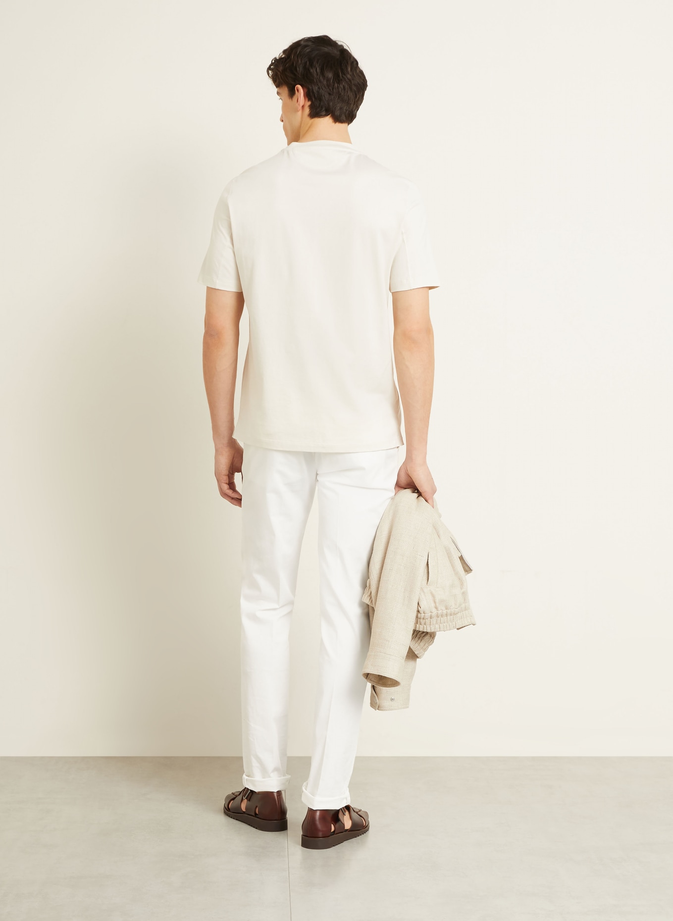 BRUNELLO CUCINELLI T-shirt: CREAM