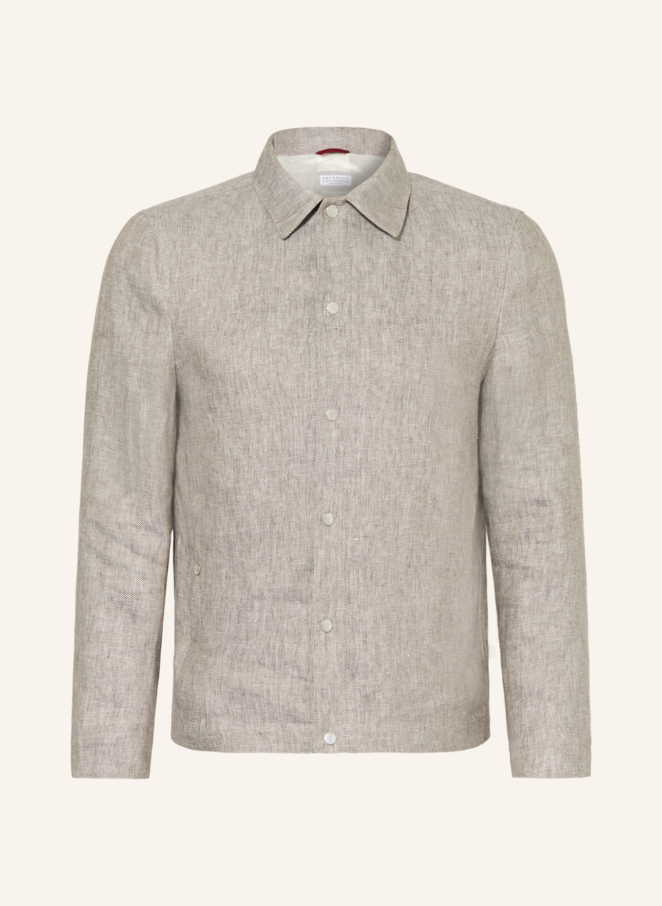 BRUNELLO CUCINELLI Overjacket: HELLGRAU