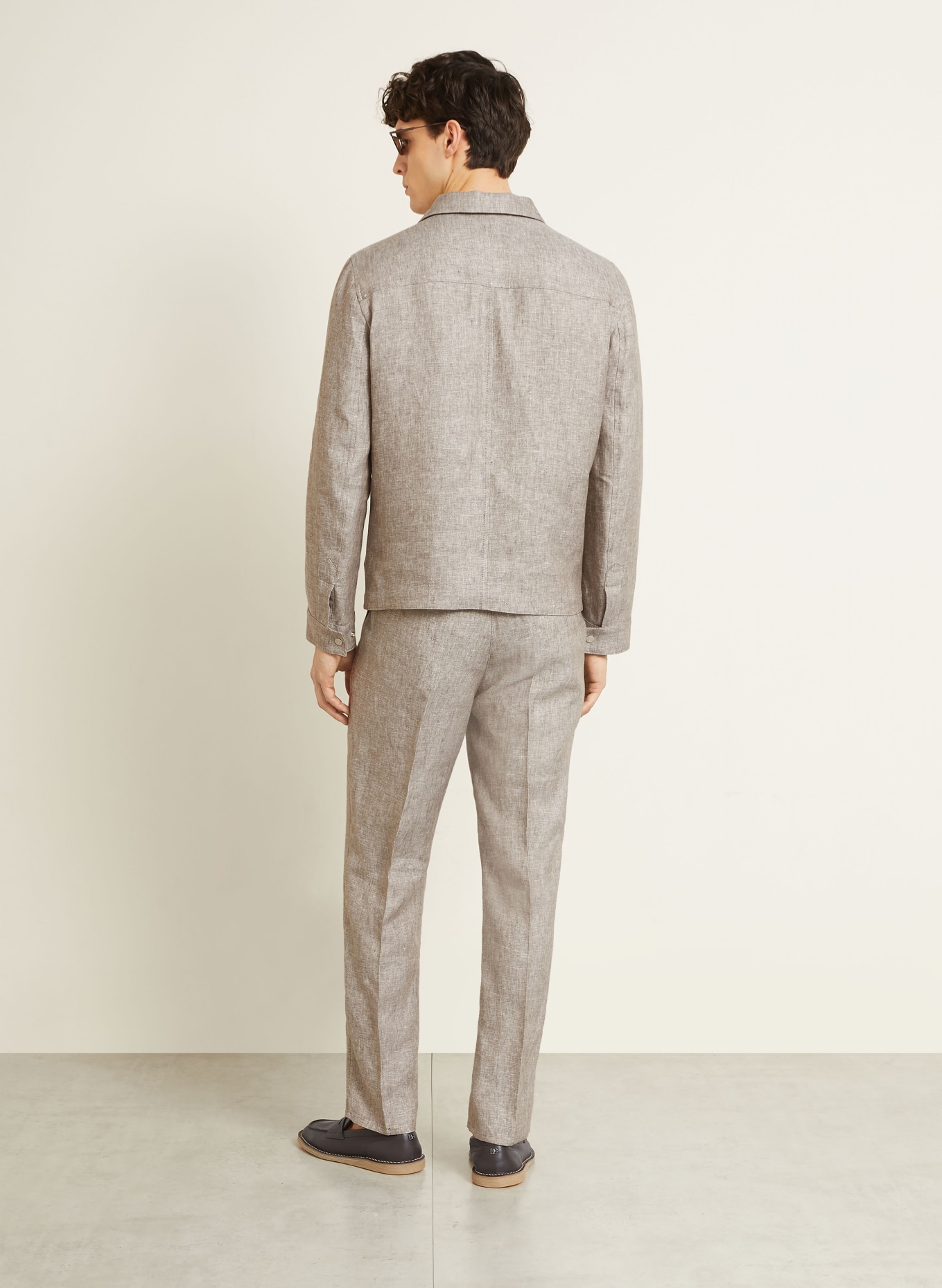 BRUNELLO CUCINELLI Overjacket: HELLGRAU
