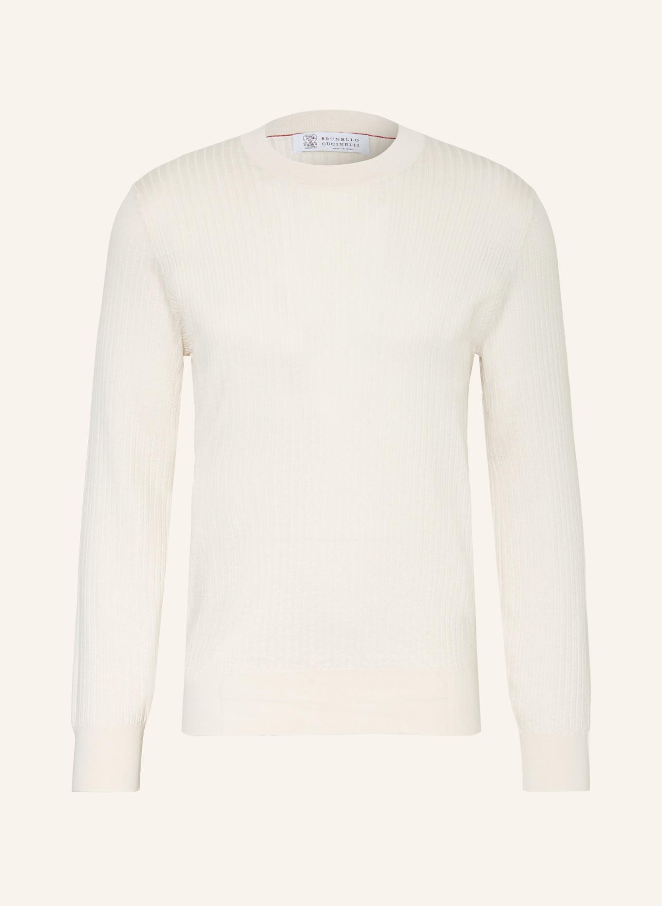 BRUNELLO CUCINELLI Sweater: CREAM