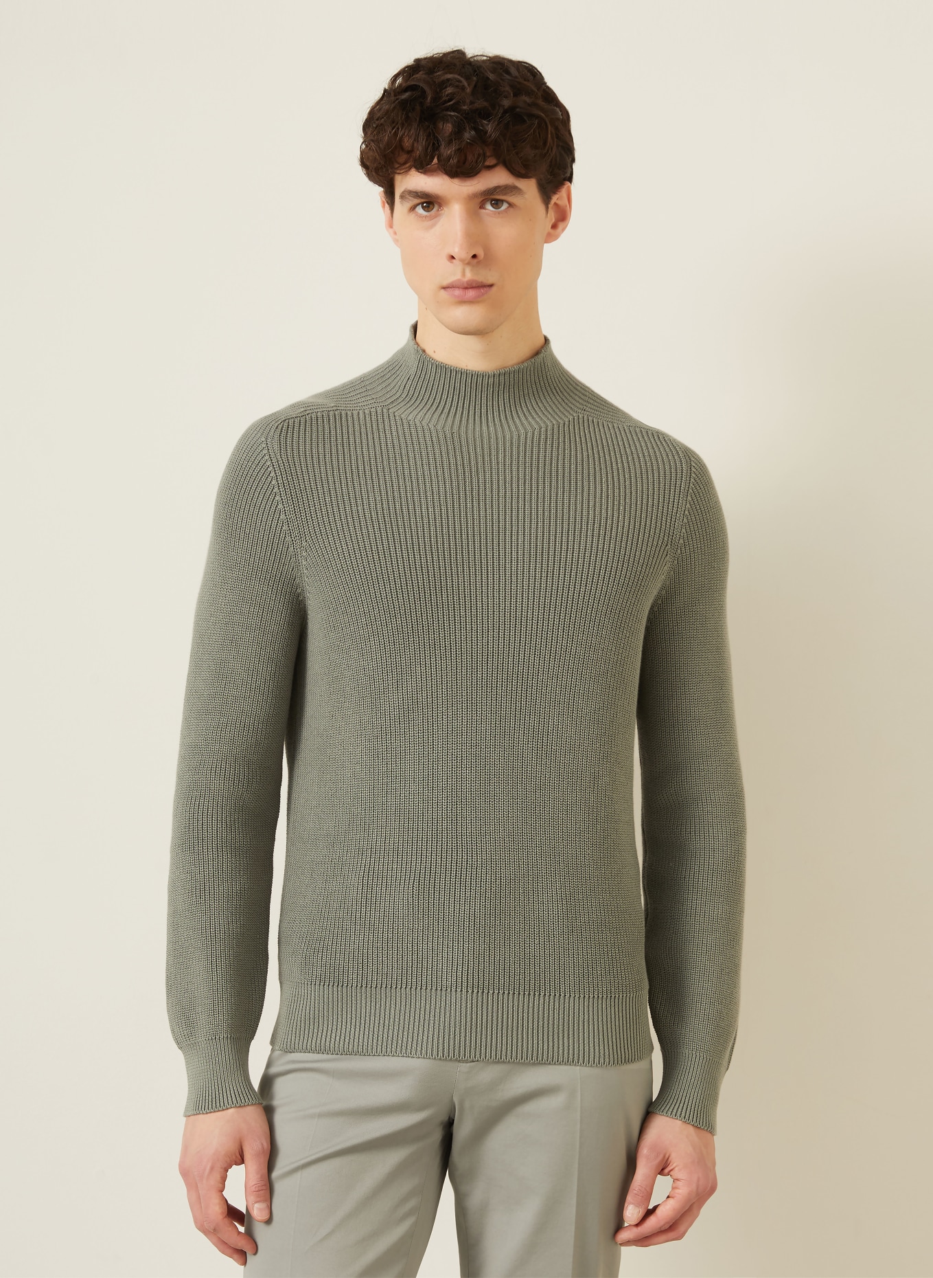BRUNELLO CUCINELLI Sweater: KHAKI