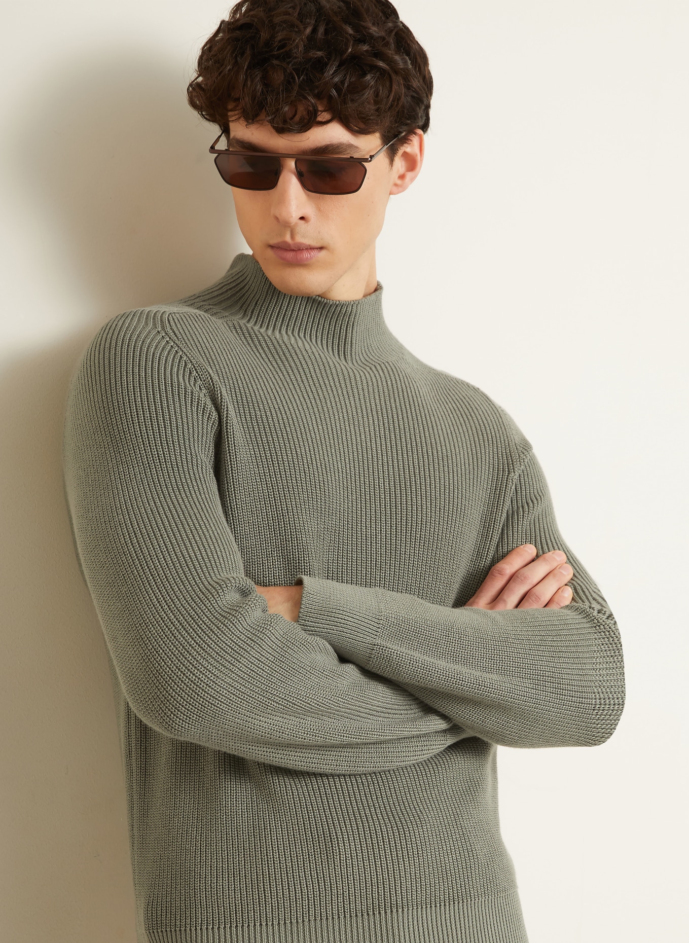 BRUNELLO CUCINELLI Sweater: KHAKI