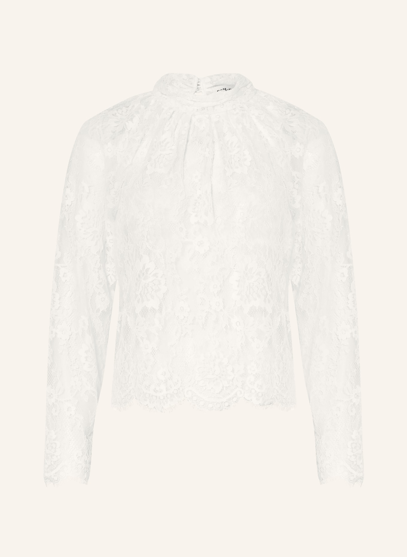 self-portrait Chemisier en dentelle: BLANC