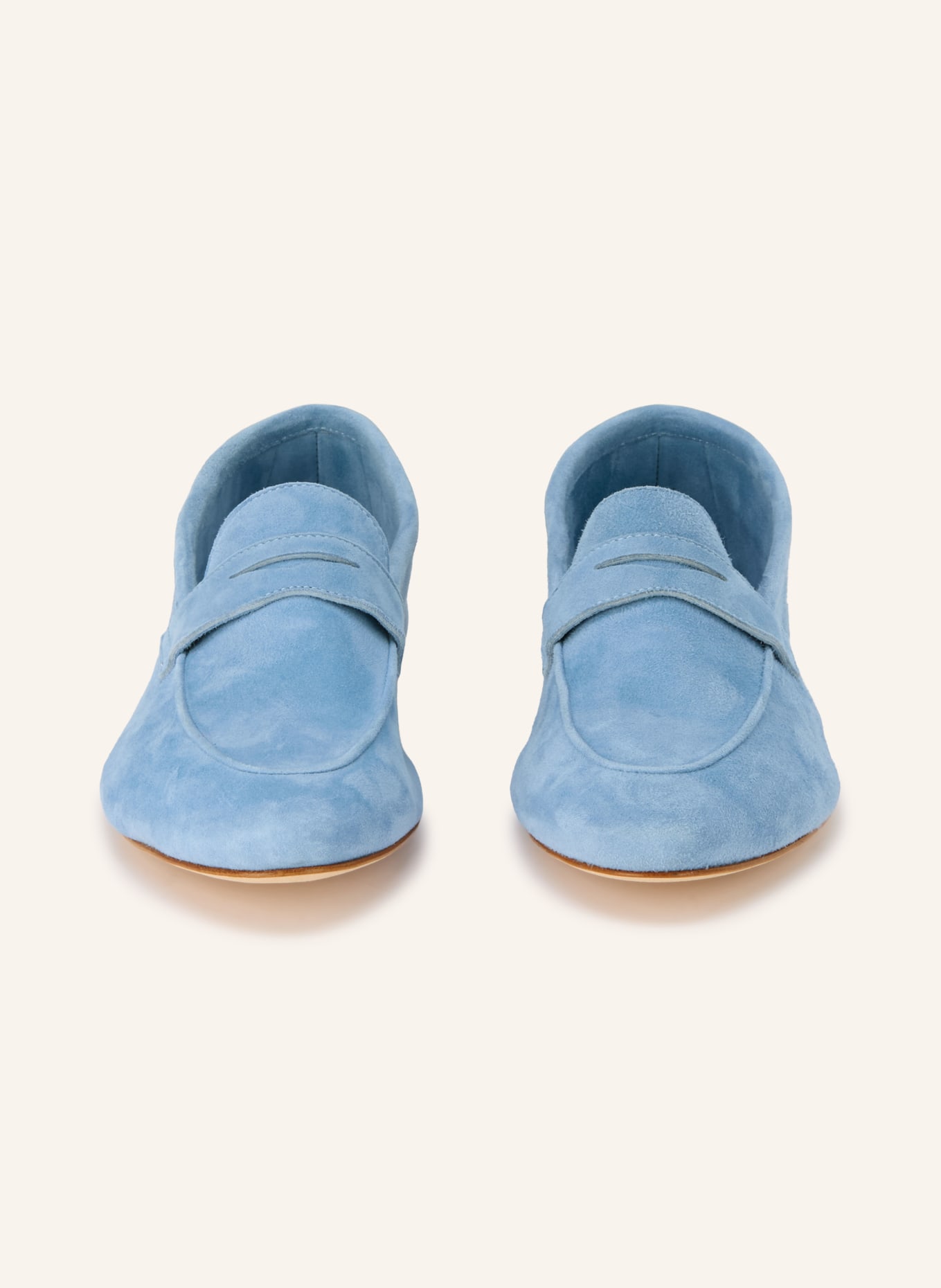 lilienfels Penny-Loafer: HELLBLAU