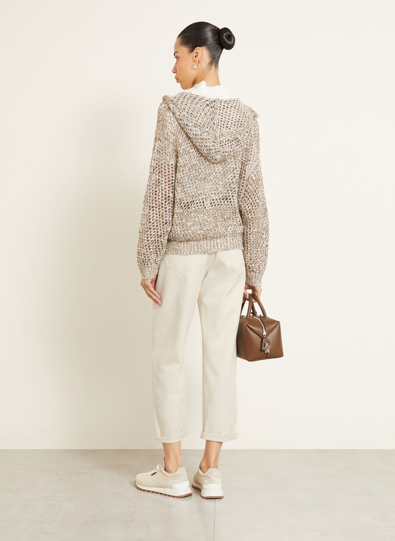 BRUNELLO CUCINELLI Hose: ECRU