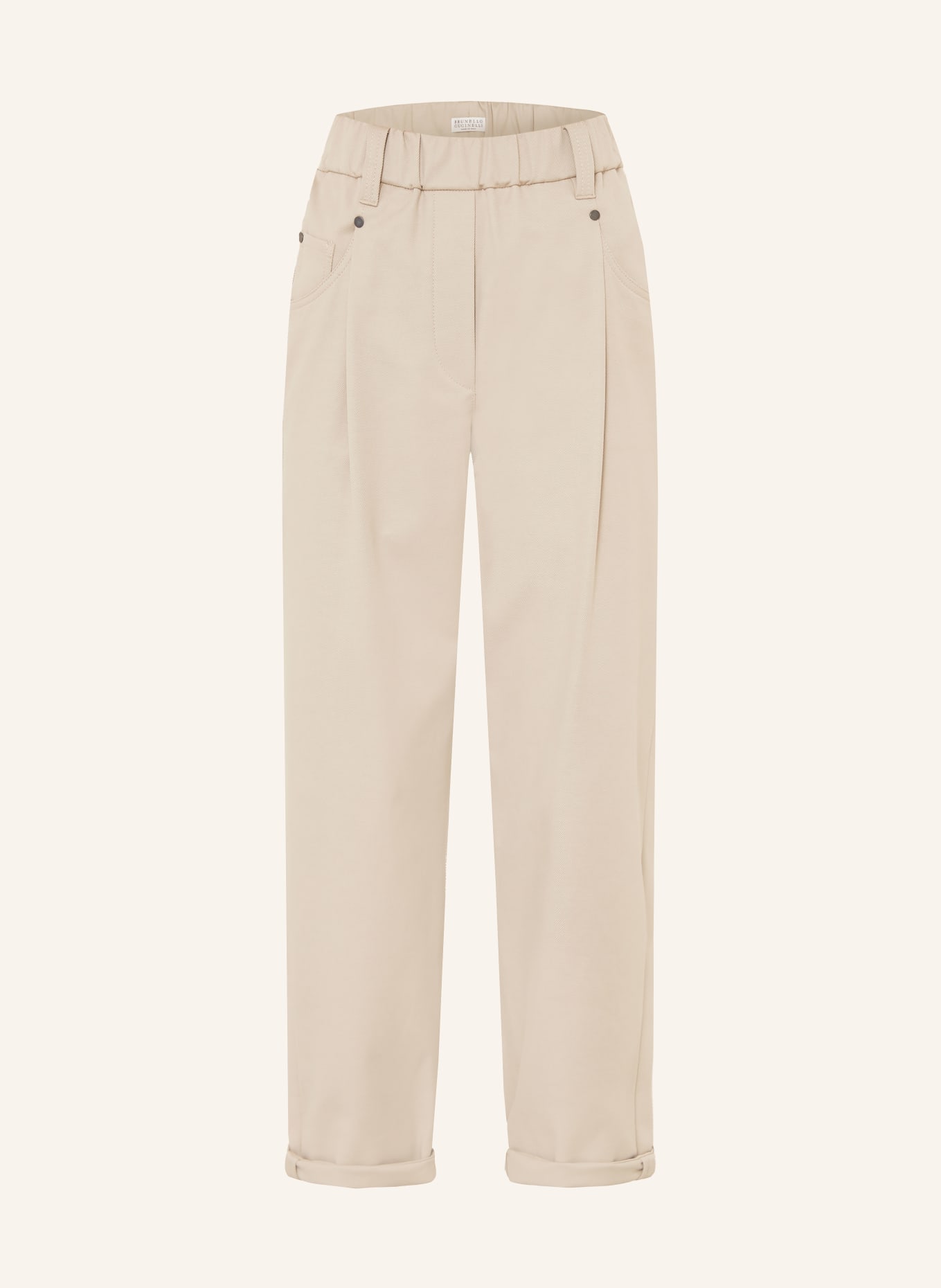 BRUNELLO CUCINELLI Hose: BEIGE
